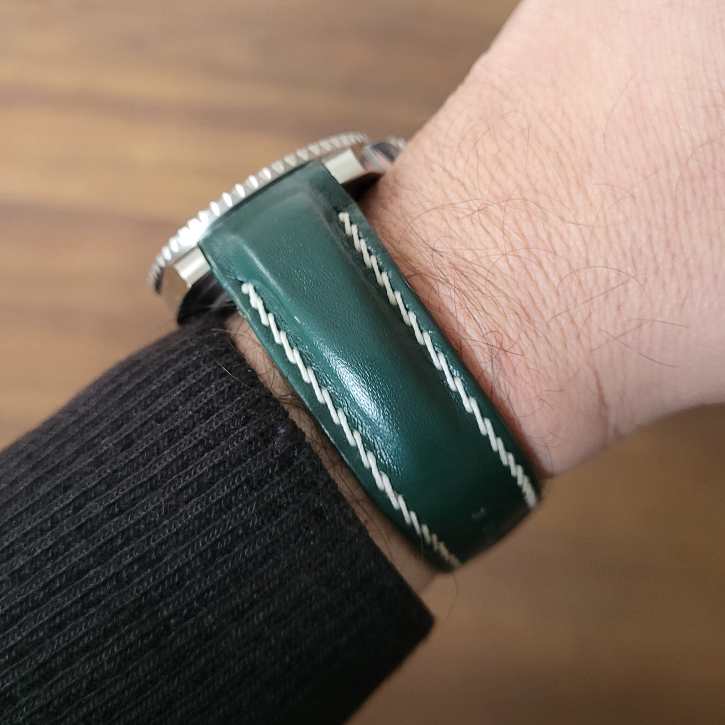 Submariner / Datejust / Explorer Compatible Leather Watch Strap