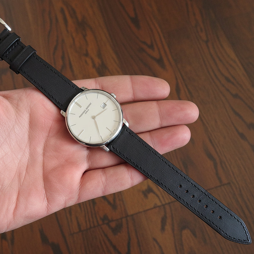 Regular Leather Strap - Black