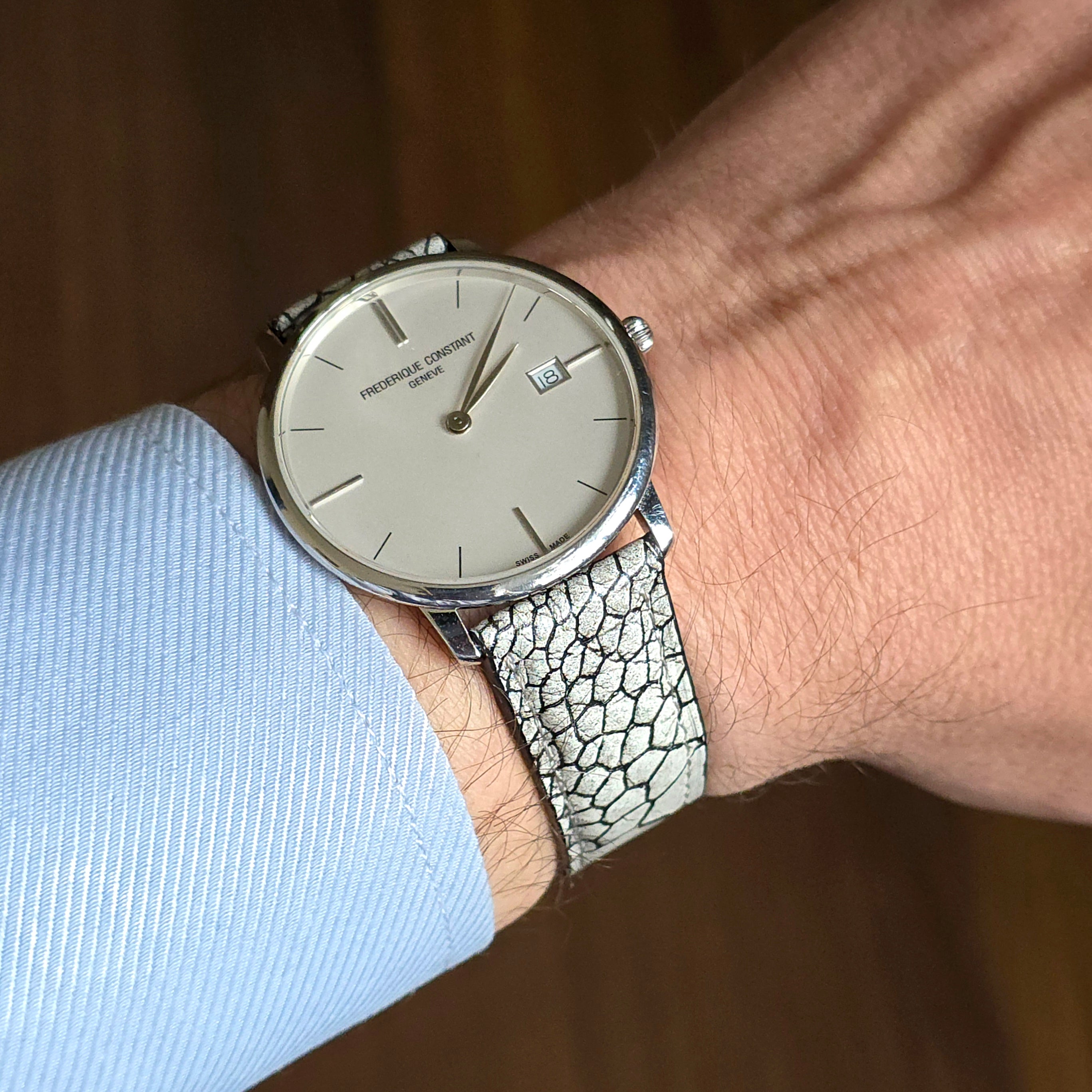 Ostrich Leather Strap