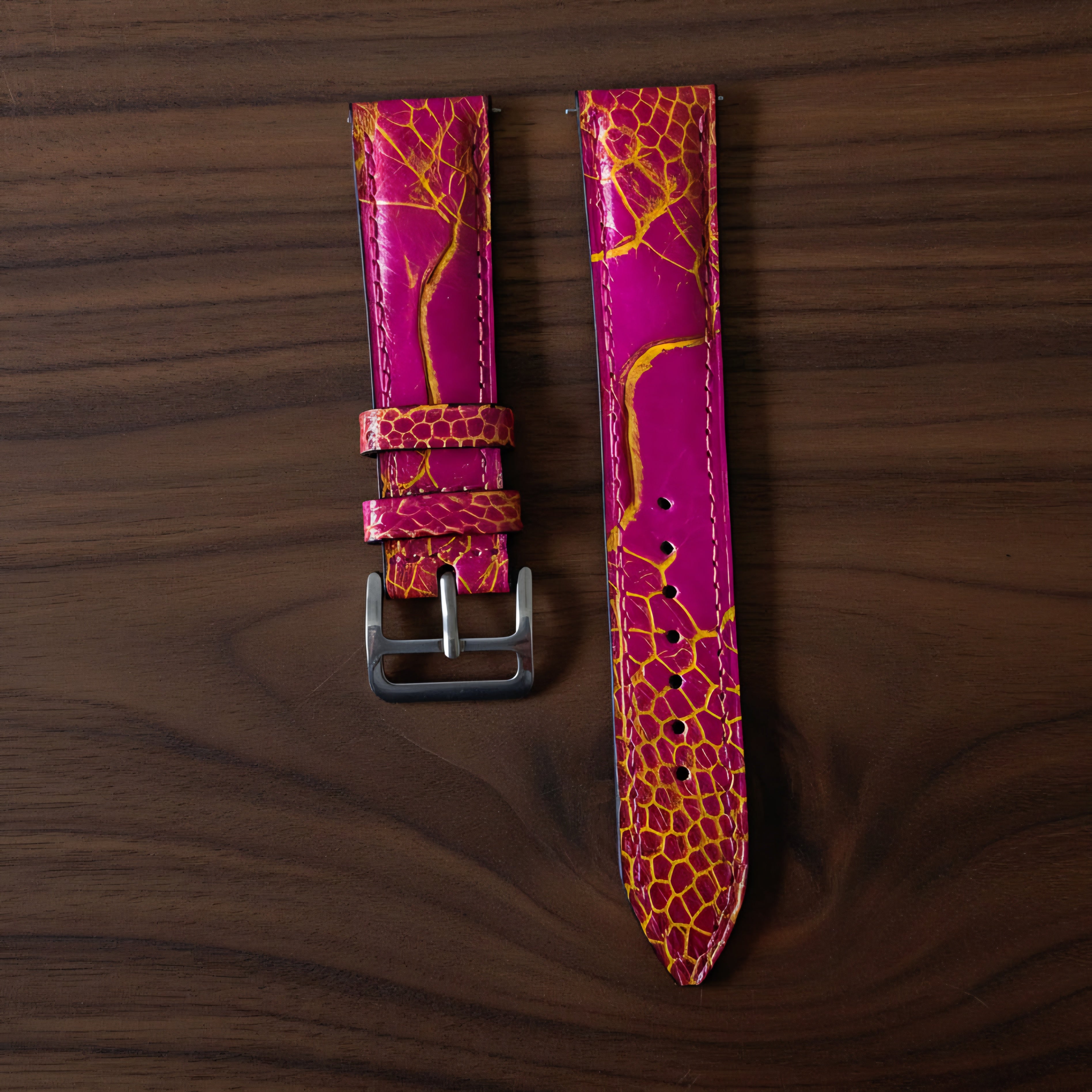 Ostrich Leather Strap