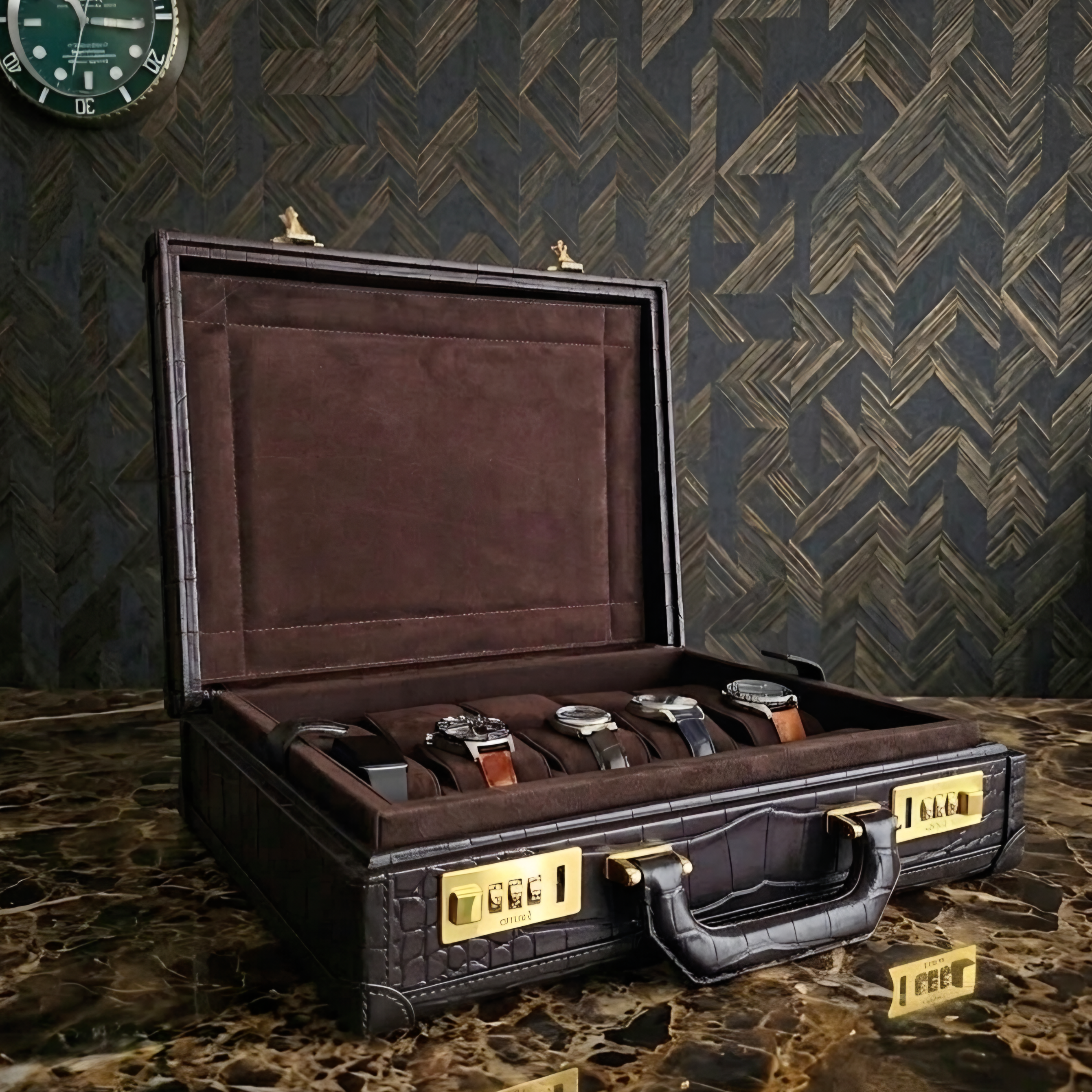 Bond Watch Box for 15 / Brown