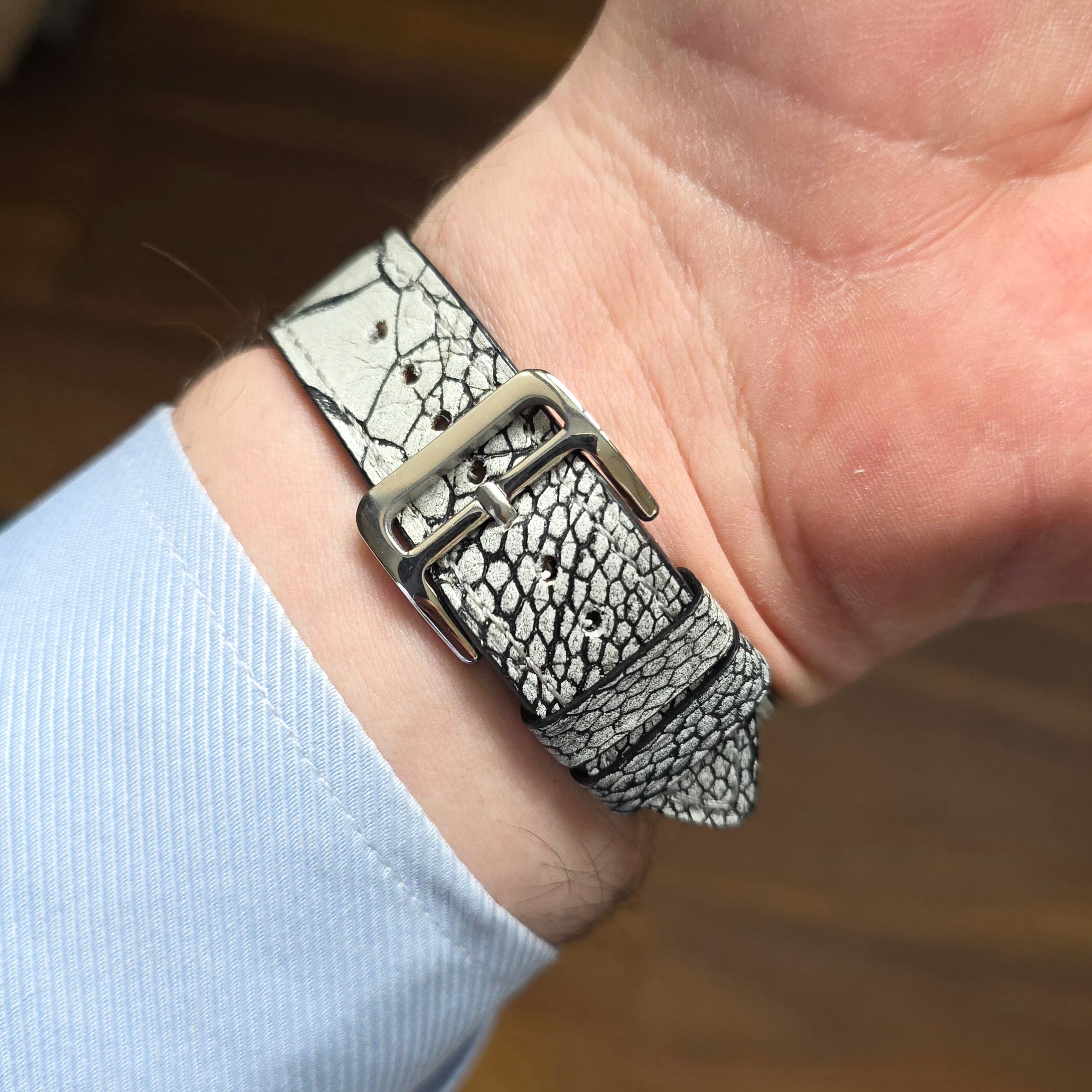 Ostrich Leather Strap