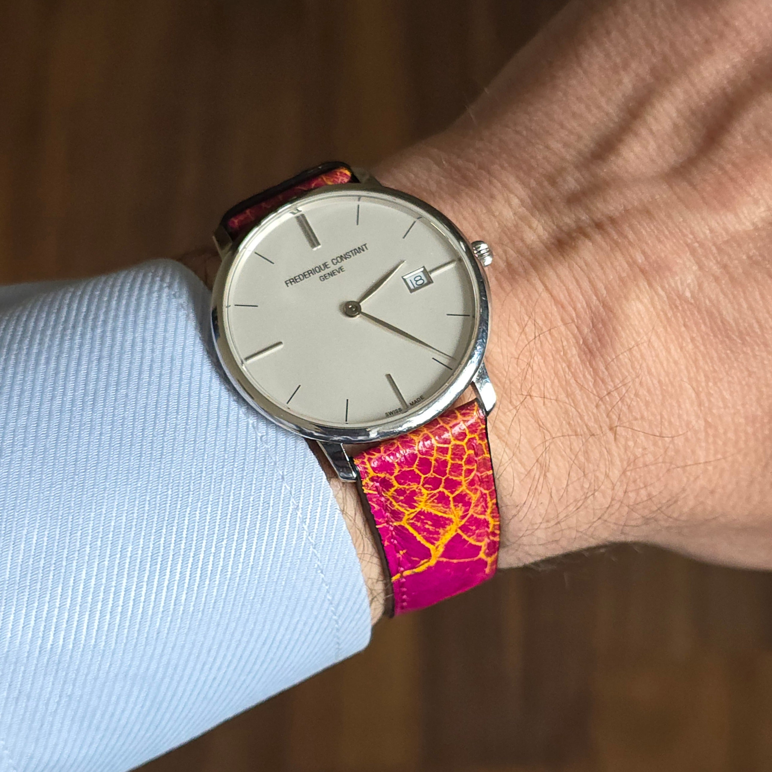 Ostrich Leather Strap