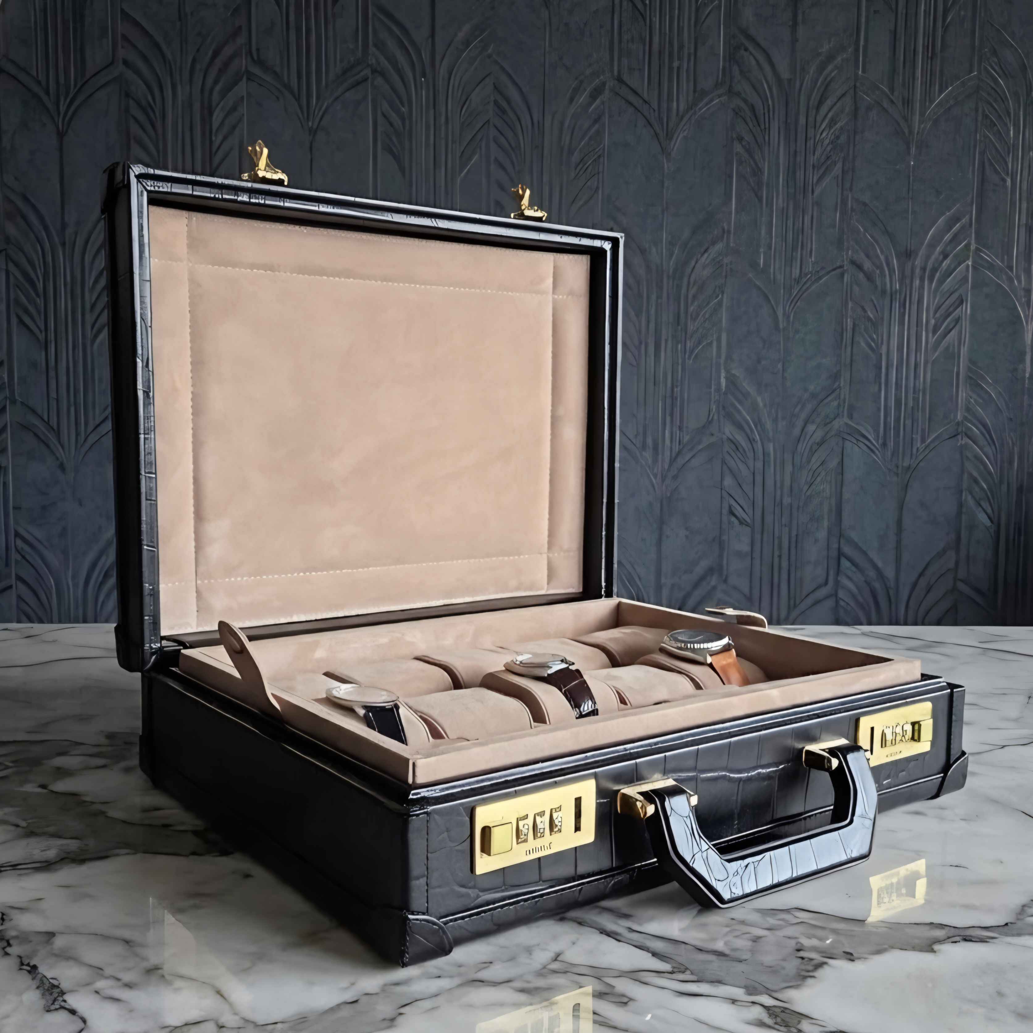 Bond Watch Box for 15 / Black