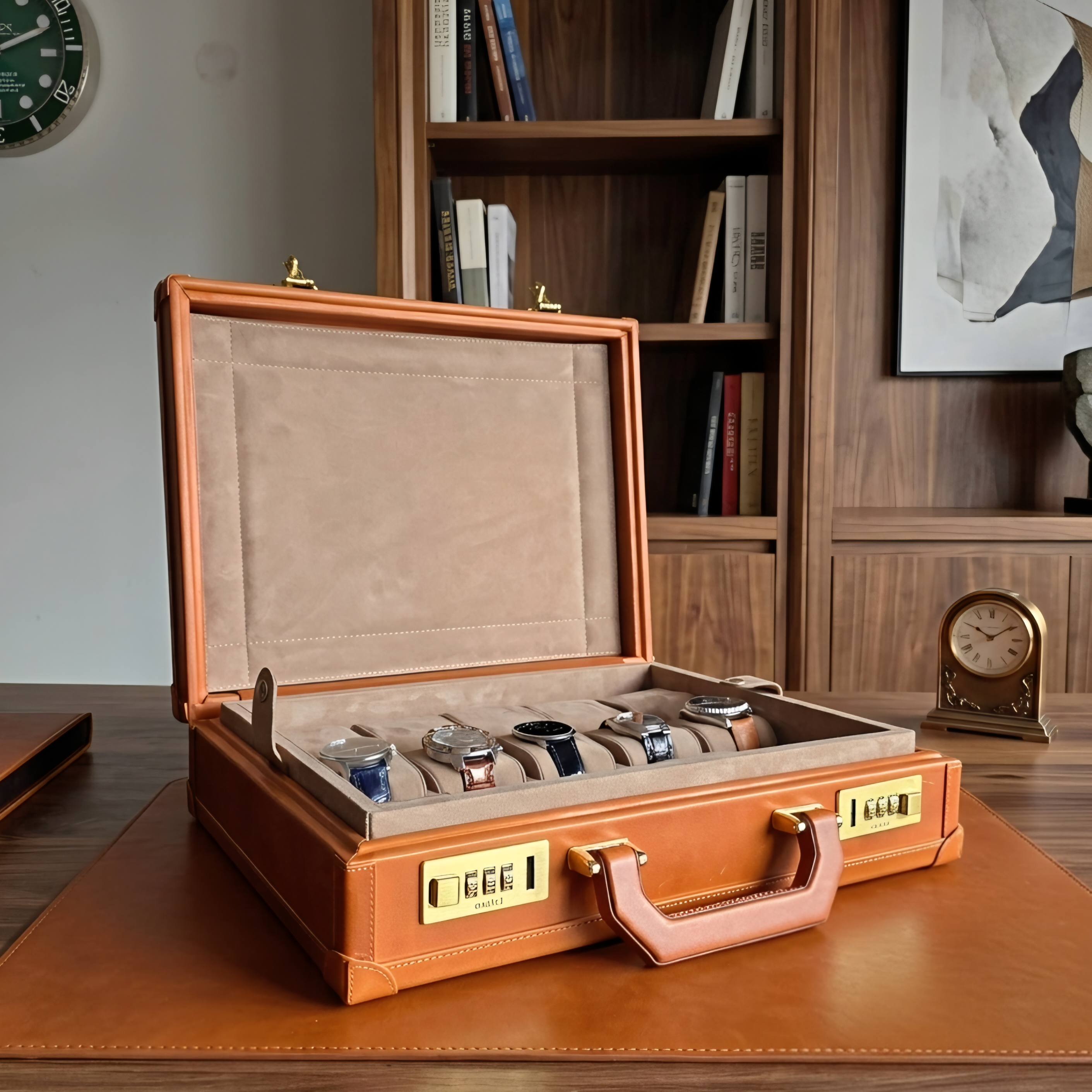 Bond Watch Box for 15 / Tan