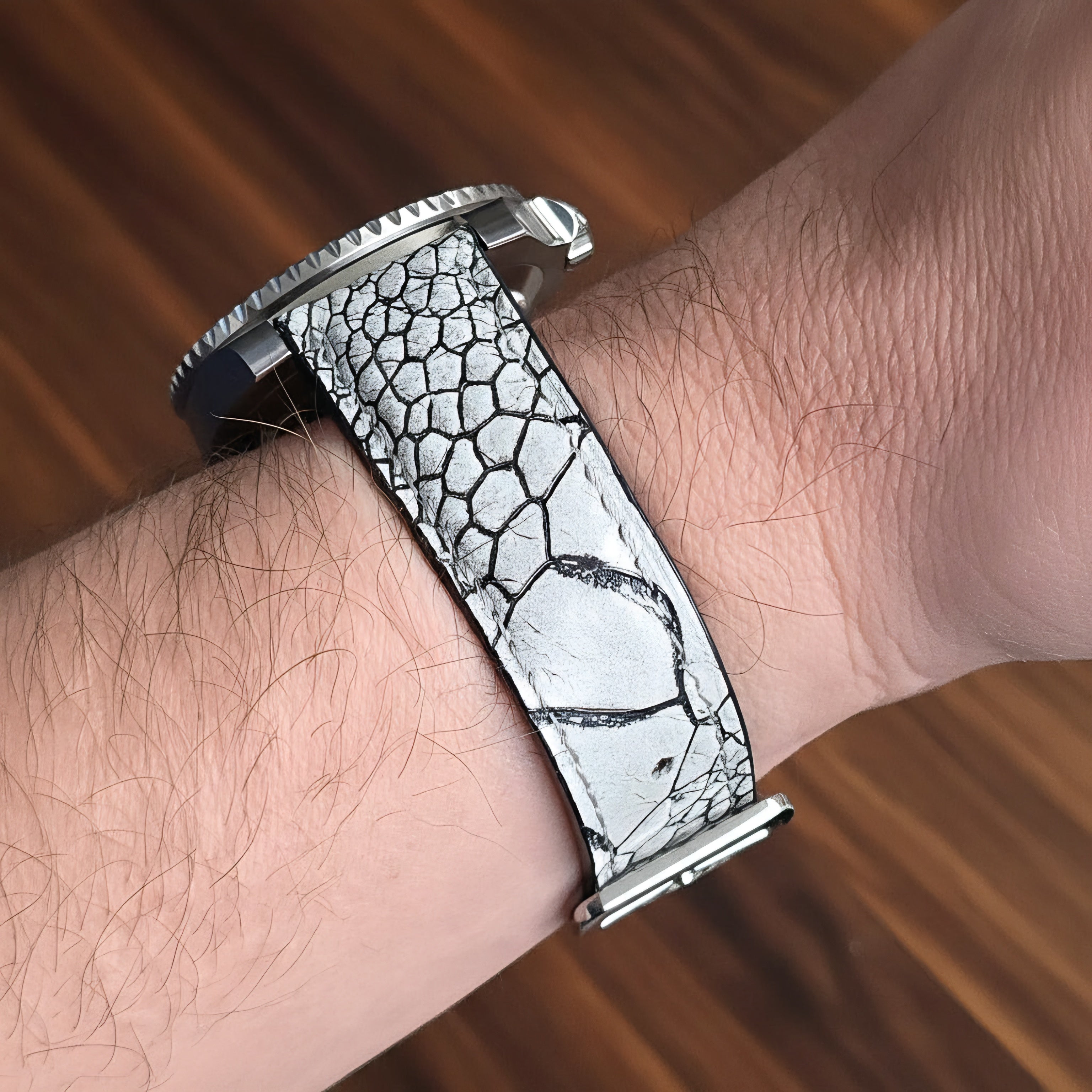Ostrich Leather Strap