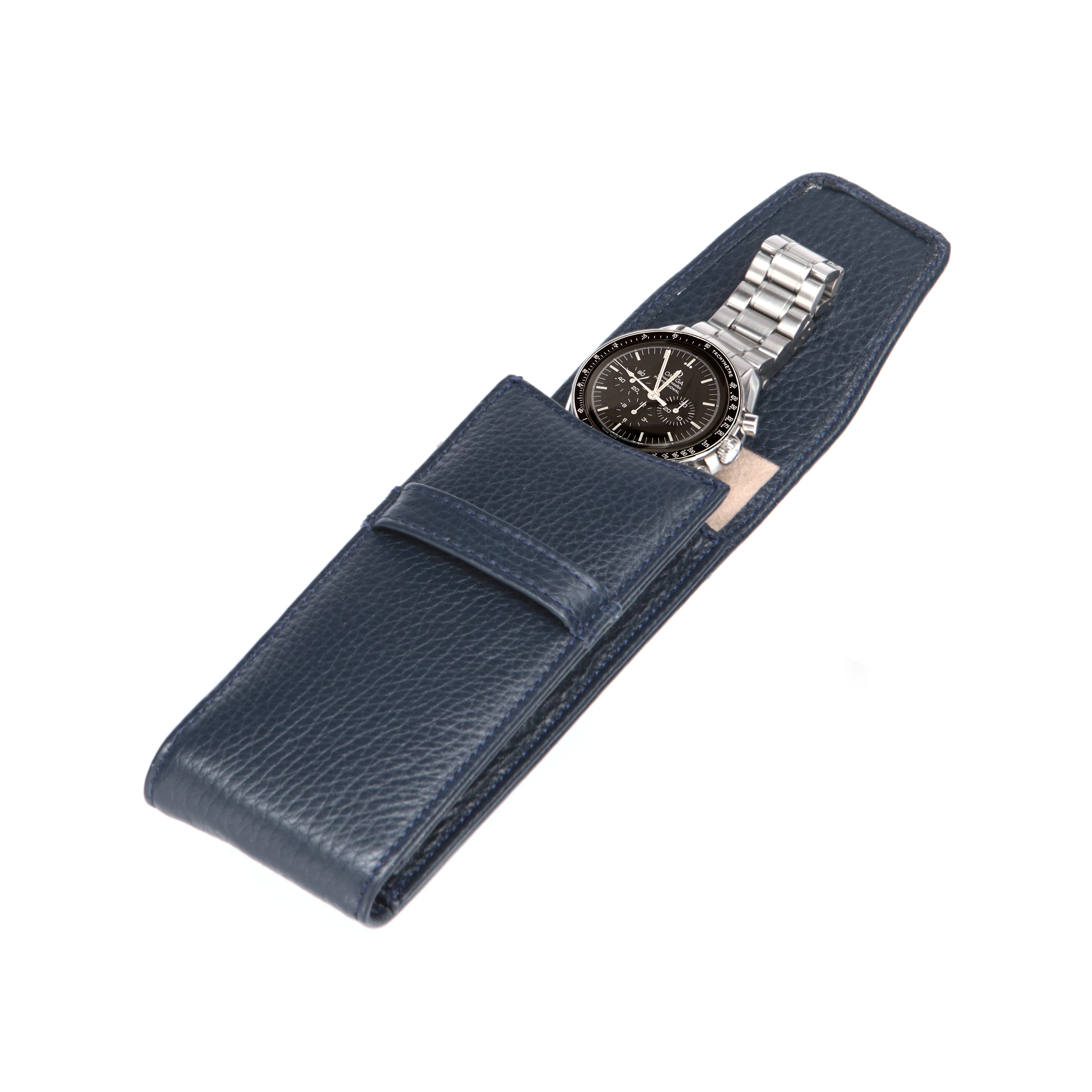 The Pouch Watch Travel Case / D. Blue