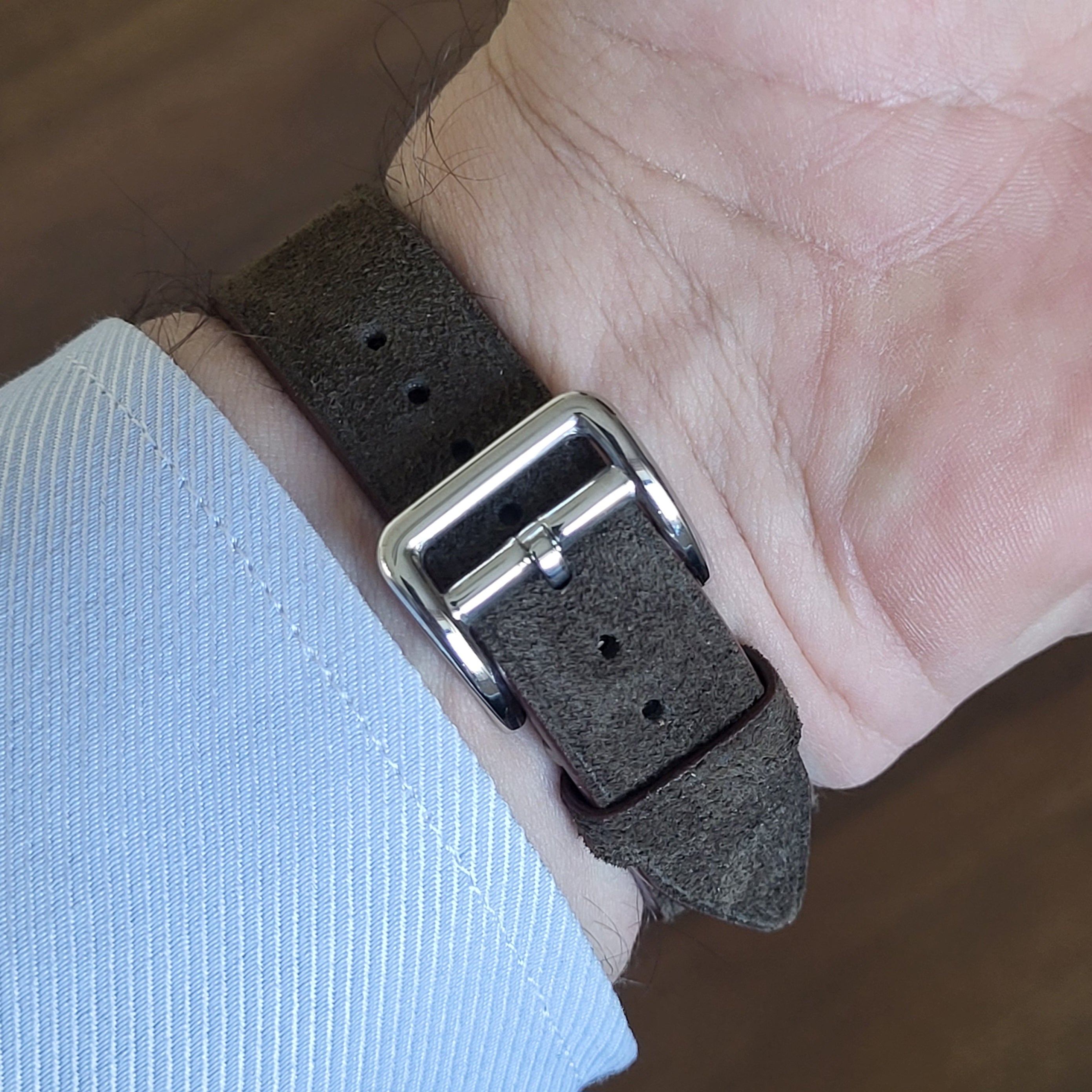 Vintage Style Leather Strap