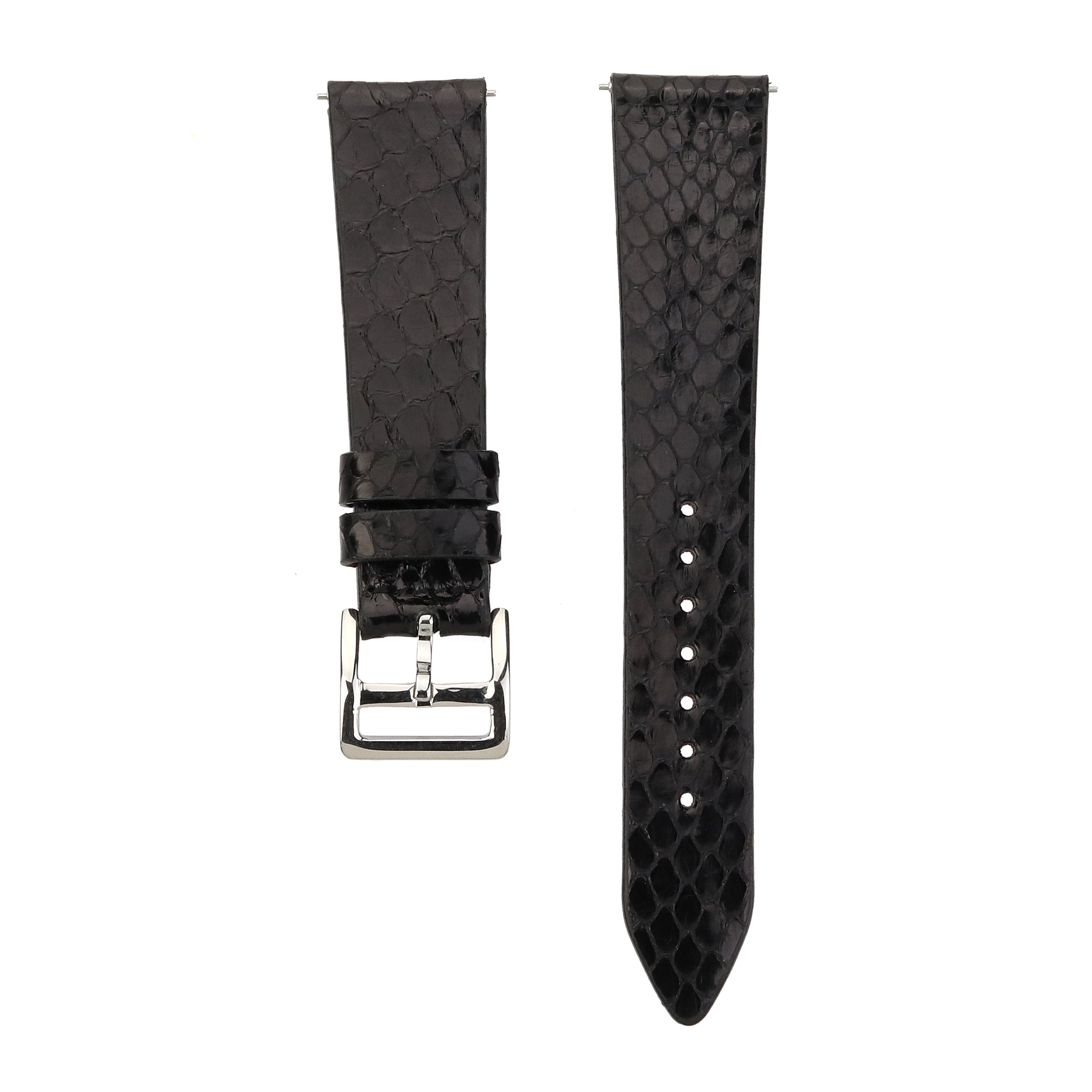 Snake Leather Watch Strap