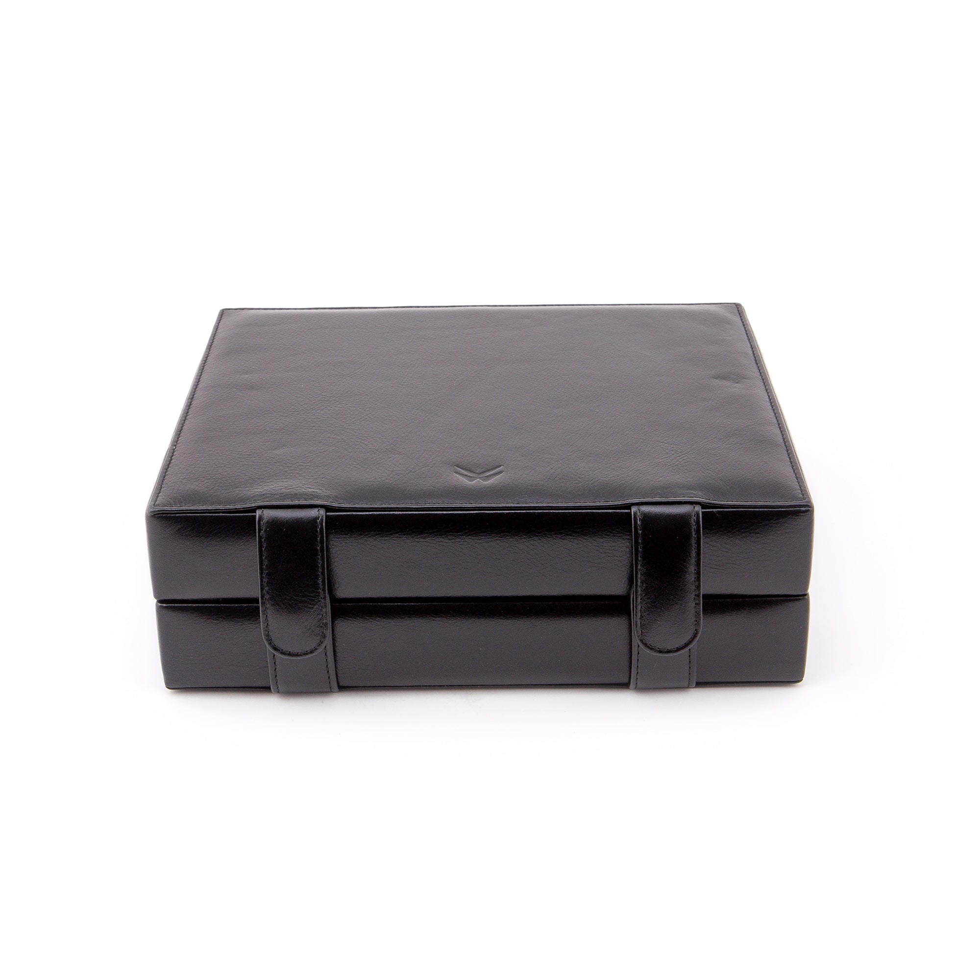 Leather Watch Box for 6  / Black