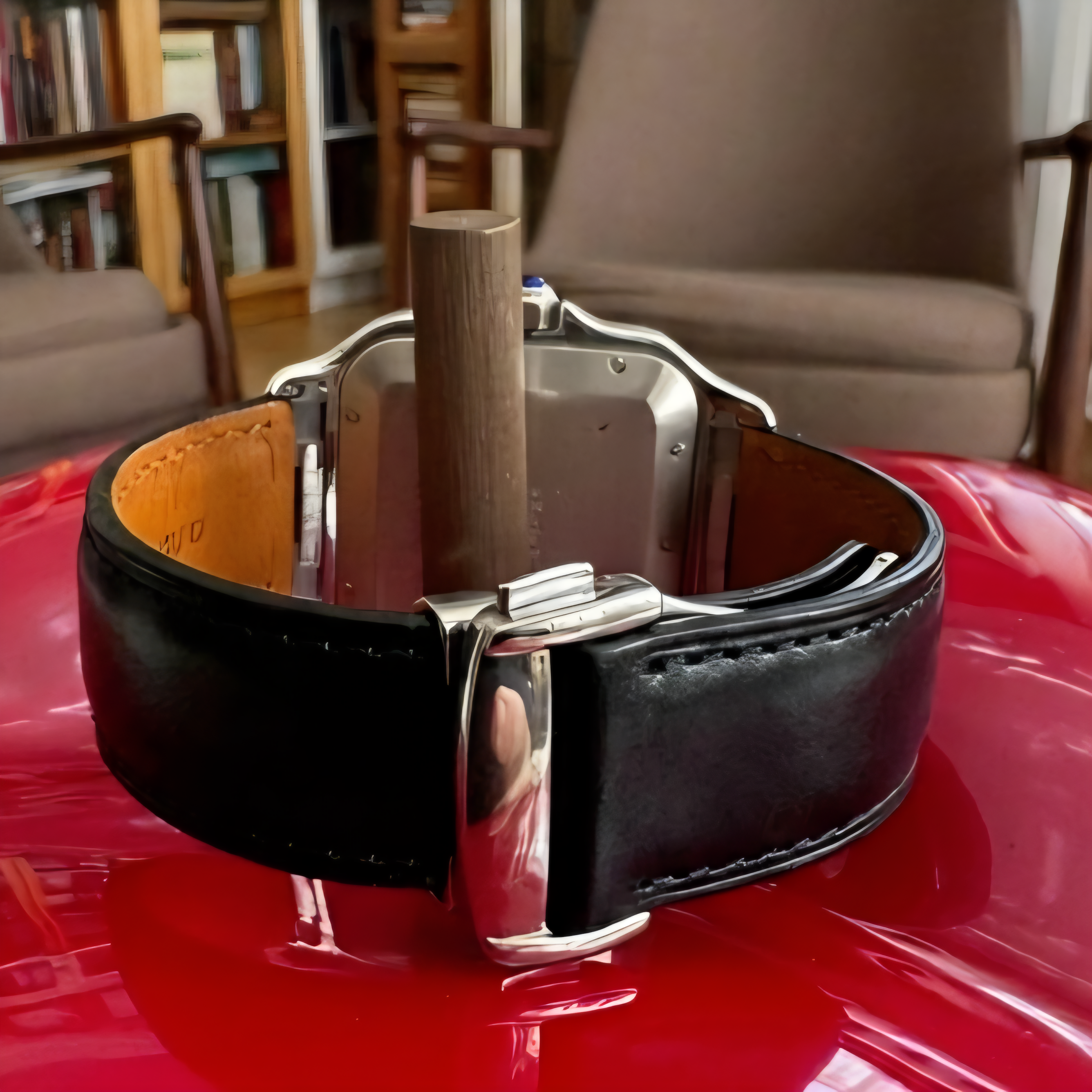 Cartier Santos Compatible Leather Watch Strap