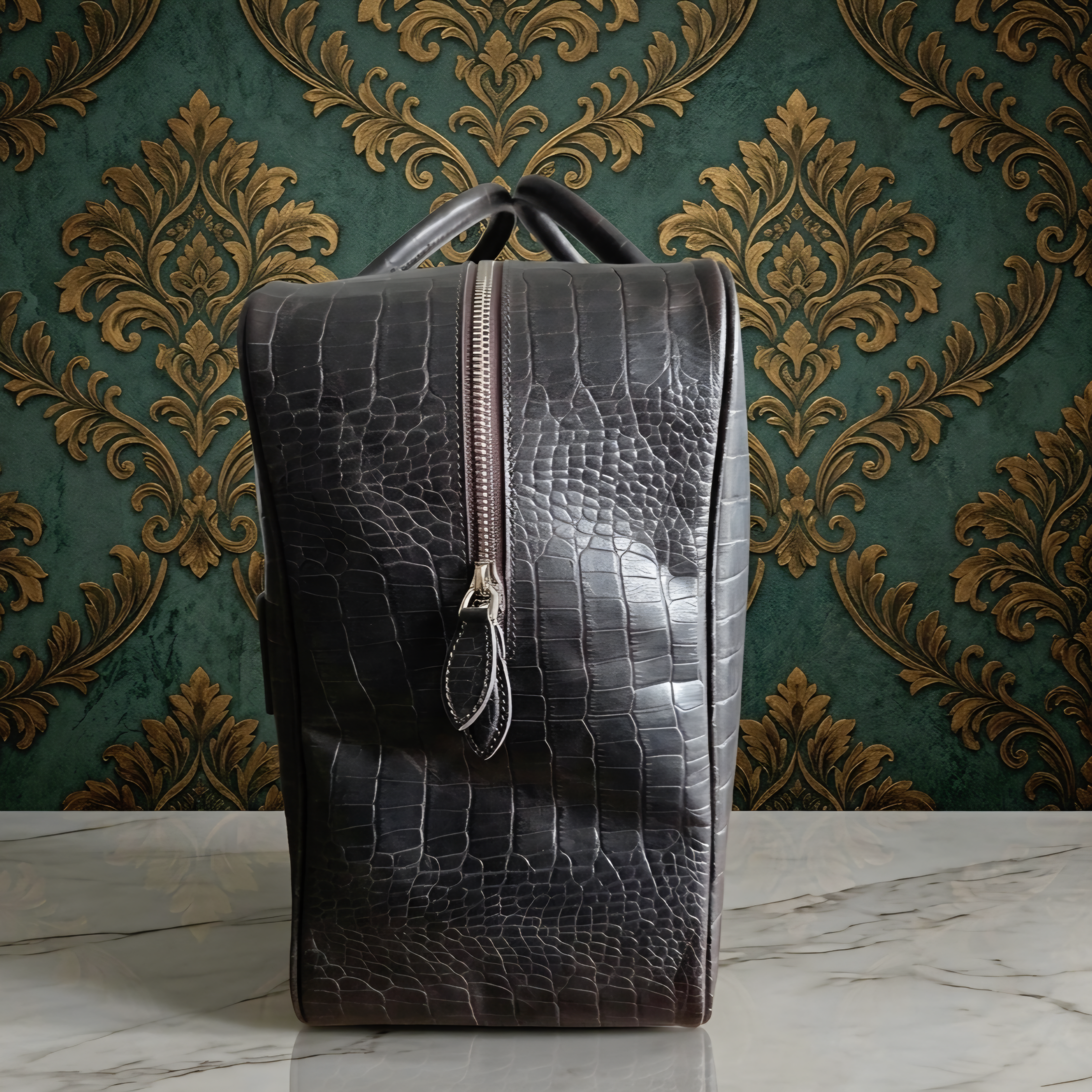Leather Weekender - Dark Brown