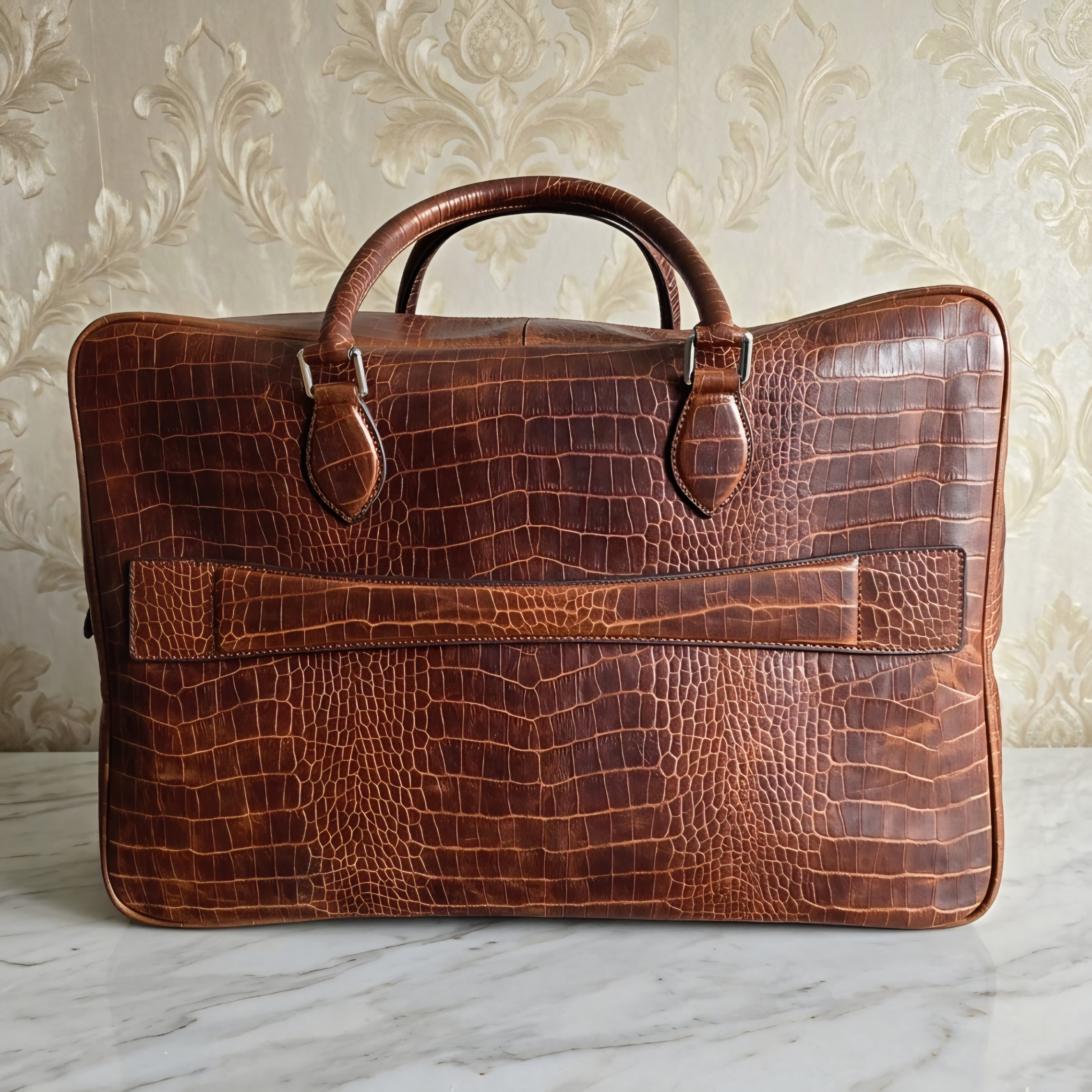 Leather Weekender - Brown