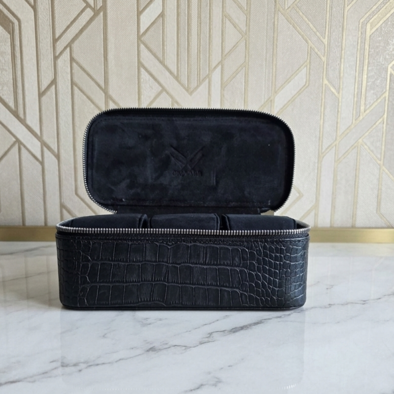Anok Watch Travel Case for 3 / Black