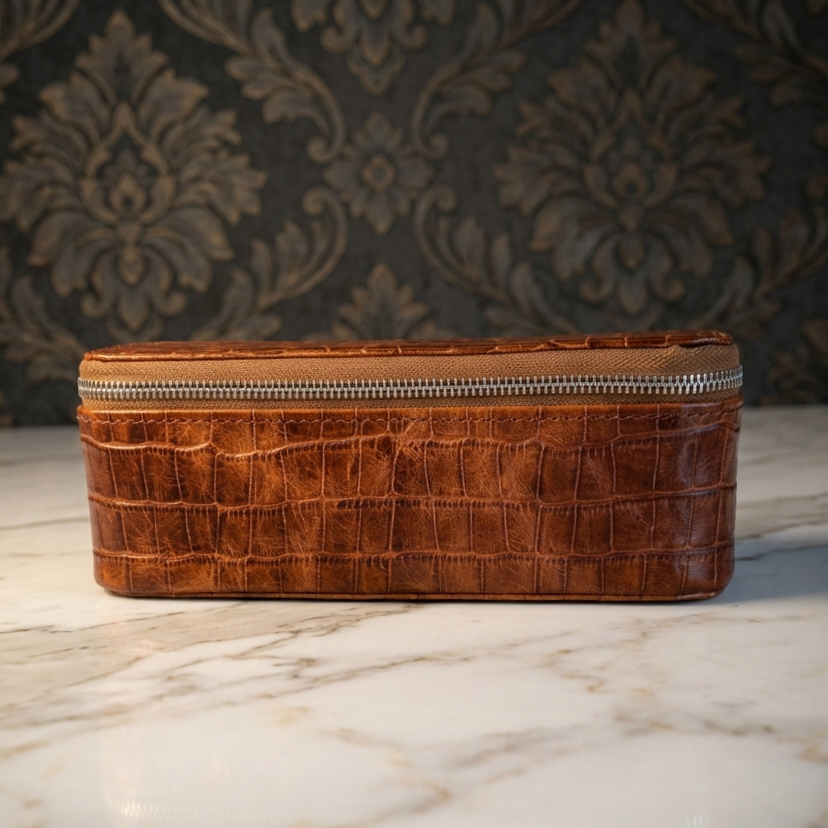 Anok Watch Travel Case for 3 / Tan