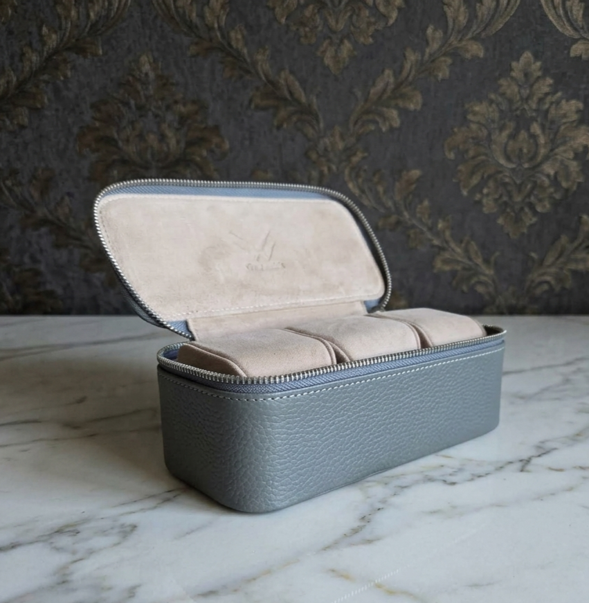Anok Watch Travel Case for 3 / Grey