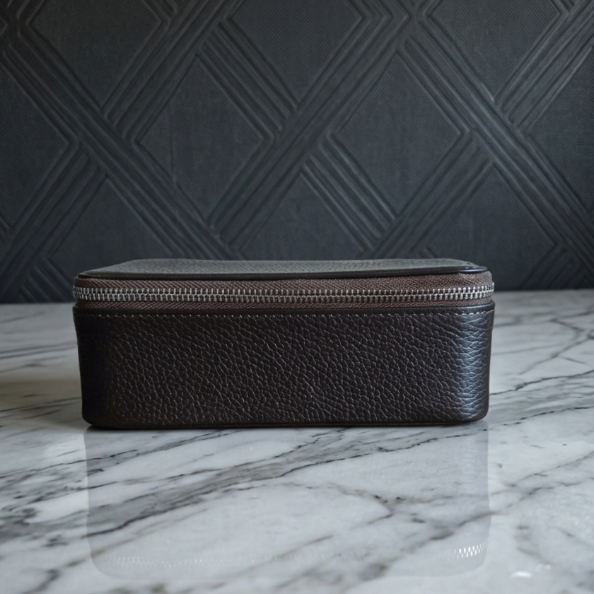 Anok Watch Travel Case for 3 / Brown