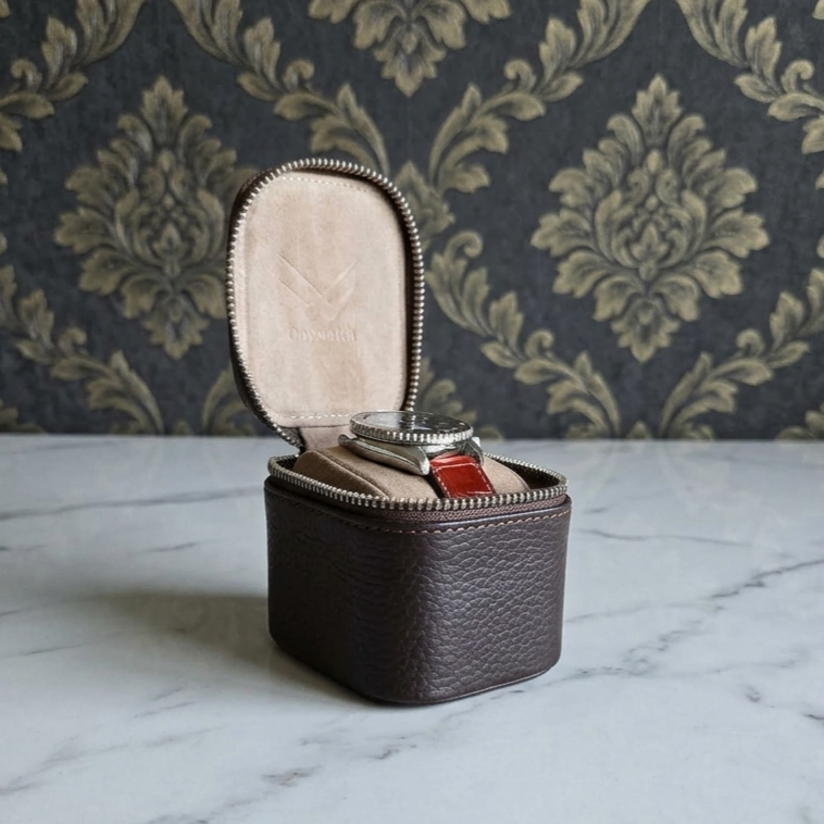 Anok Watch Travel Case for 1 / Brown