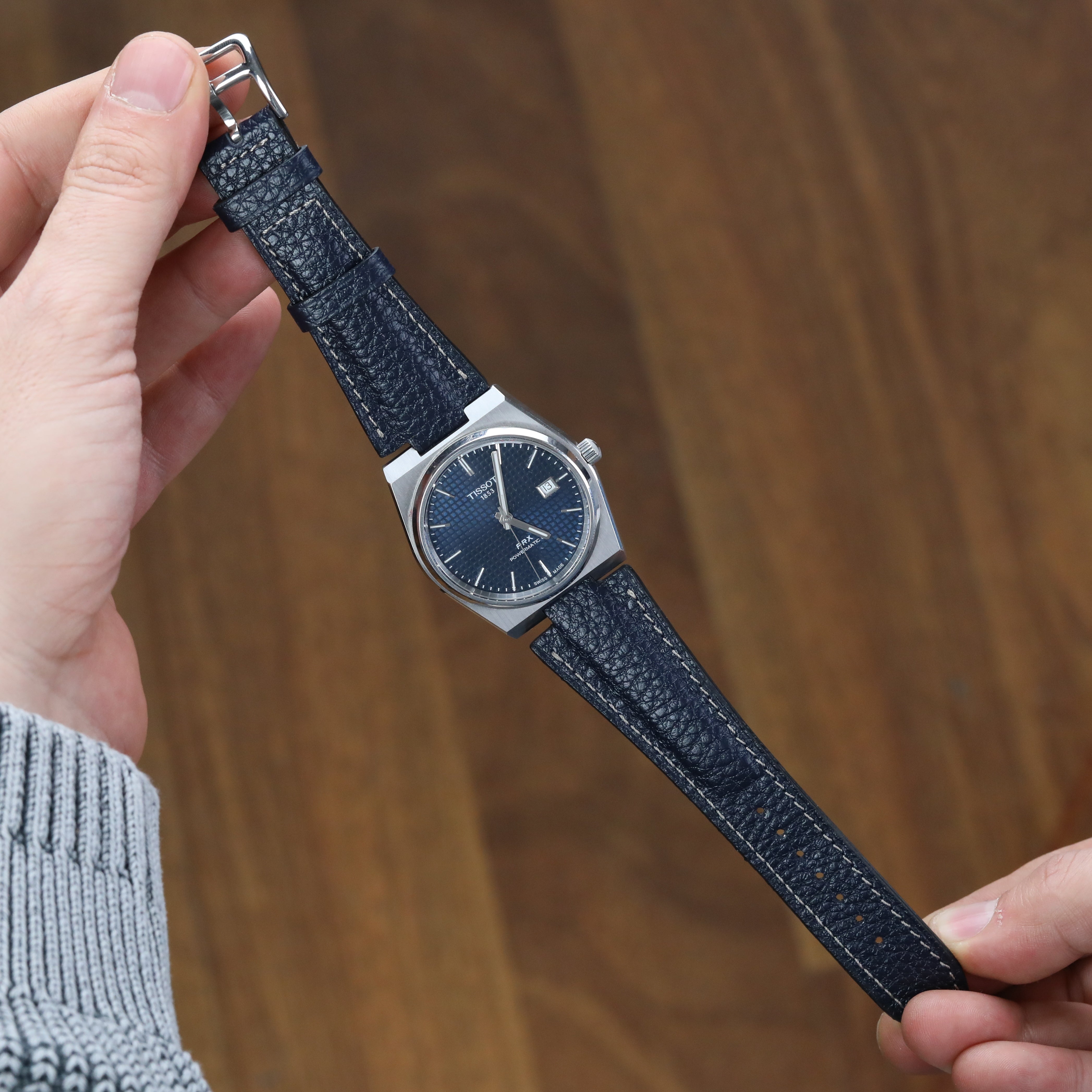 Prx Leather Strap - D. Blue