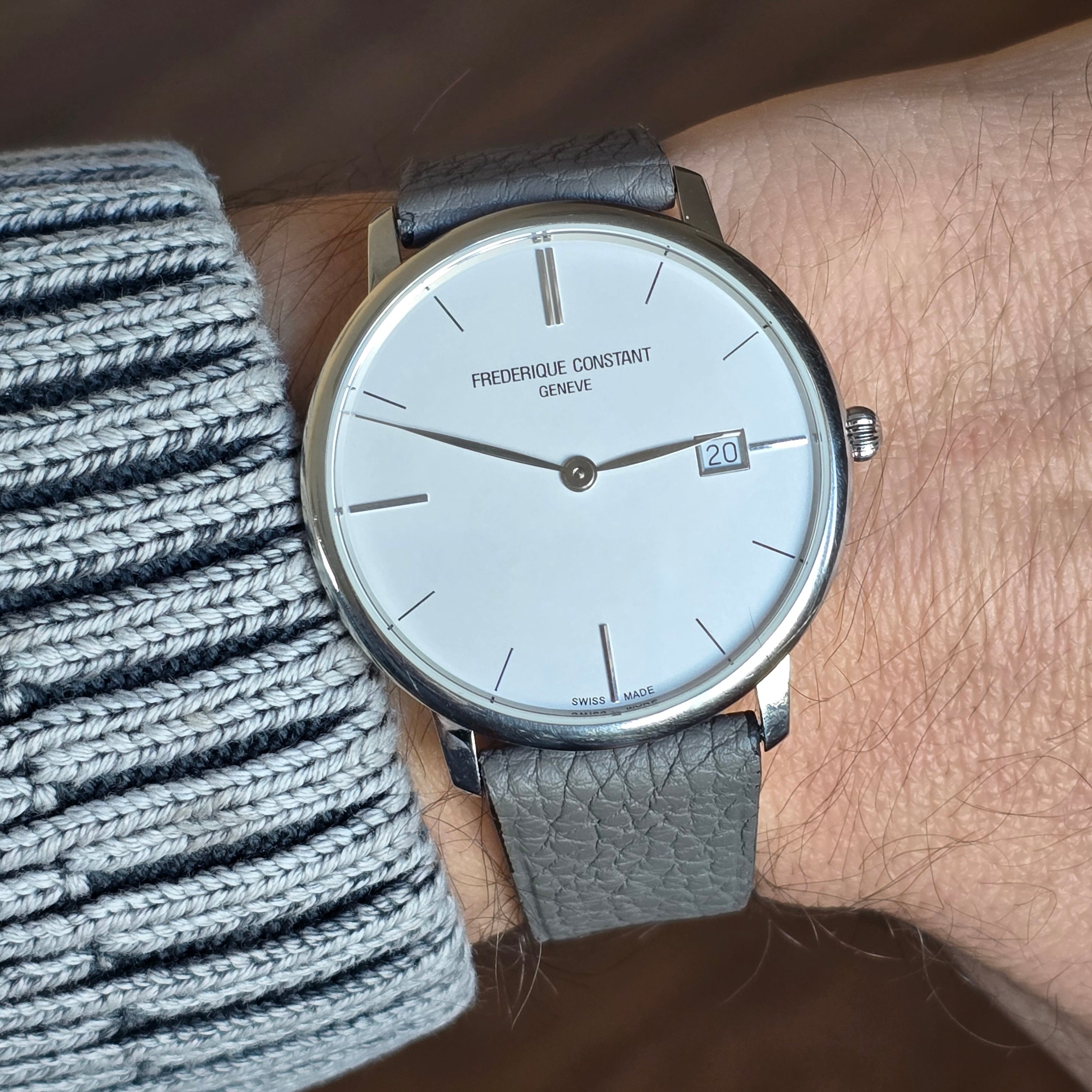 Embossed Leather Strap