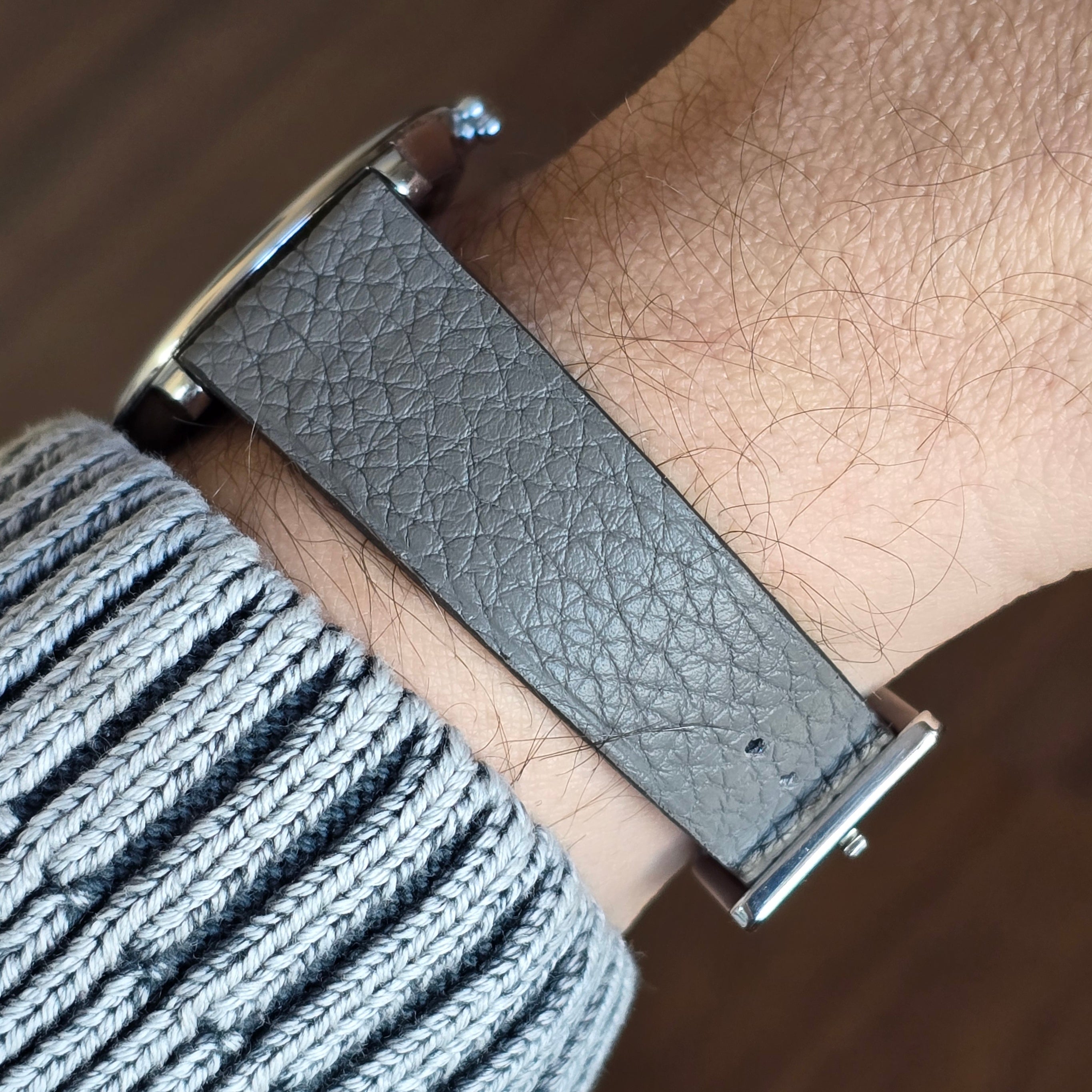Embossed Leather Strap