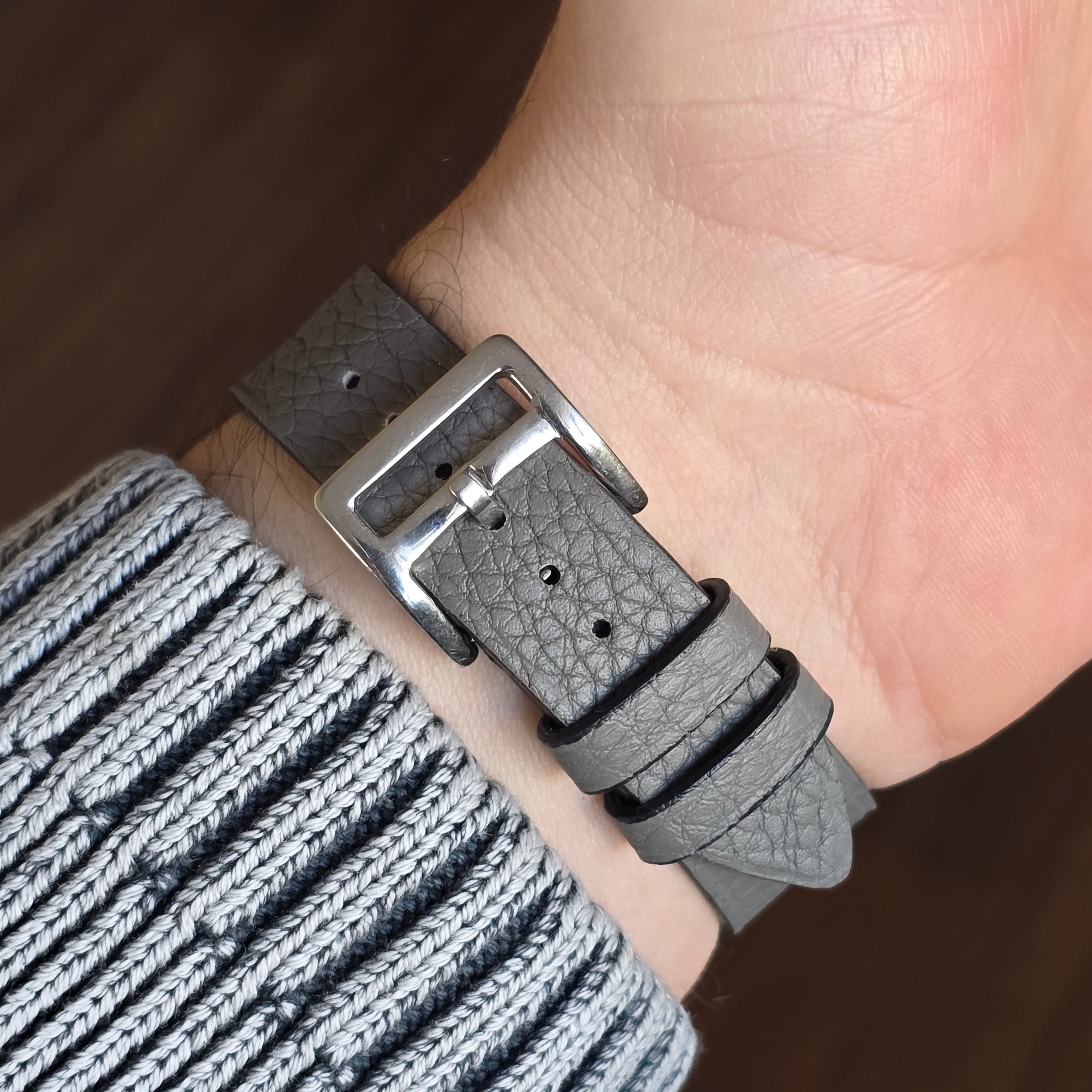 Embossed Leather Strap