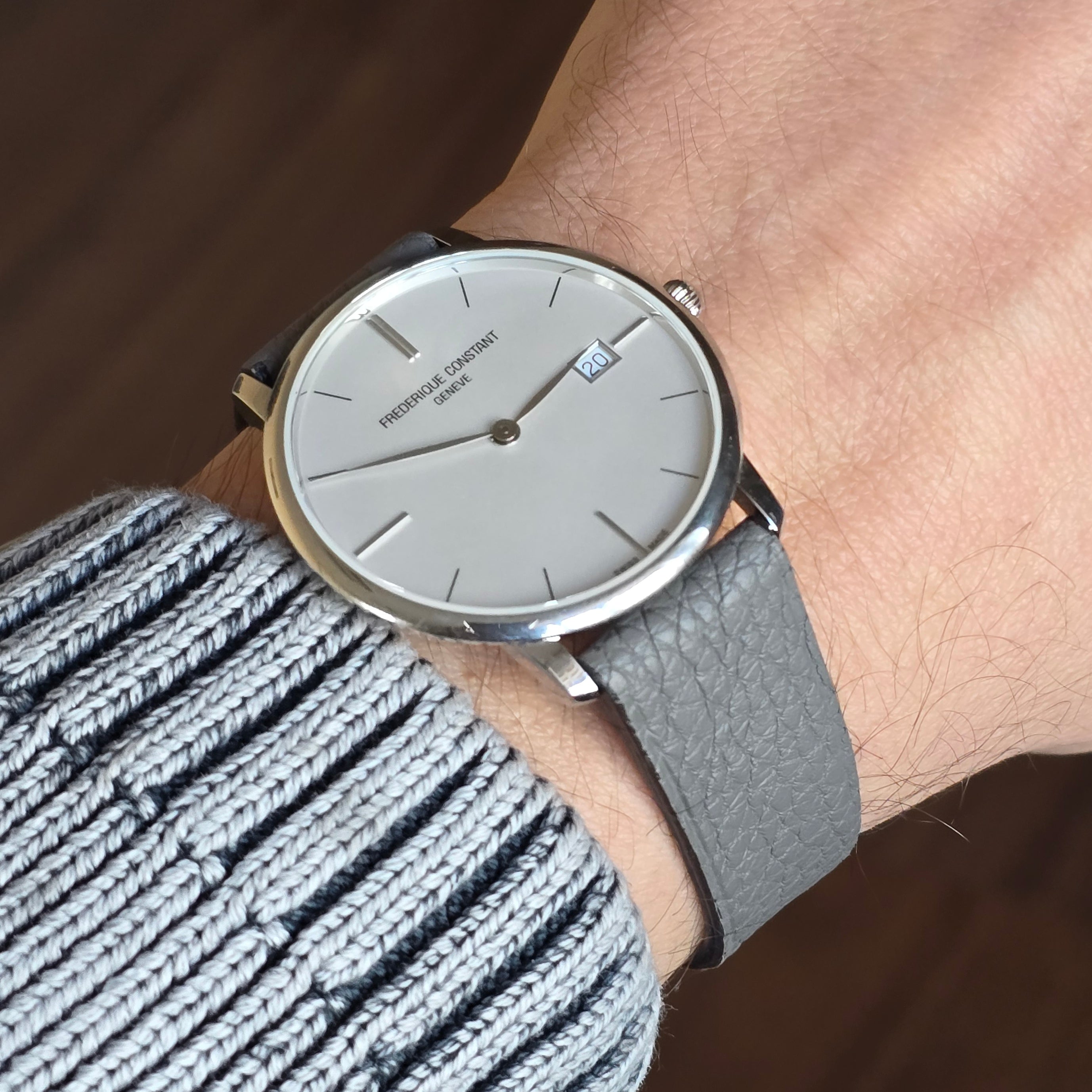 Embossed Leather Strap