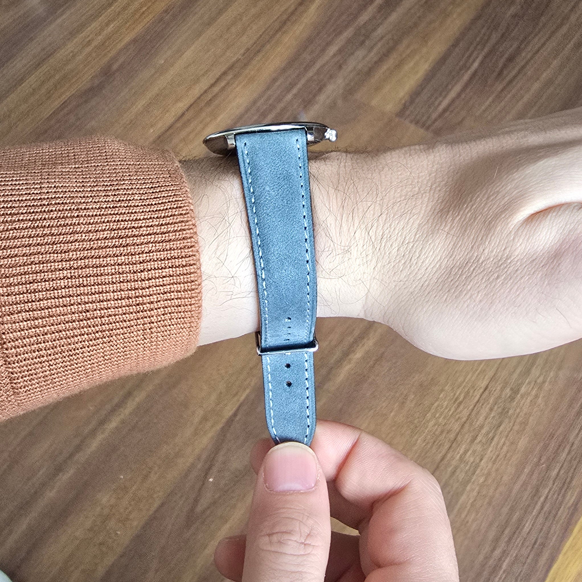 Nubuck Leather Strap
