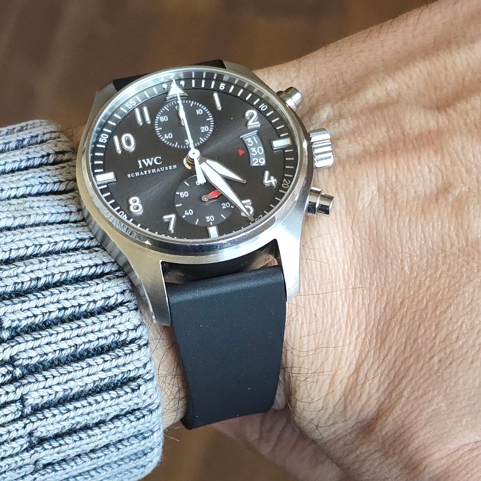 CTS Rubber Strap - Black