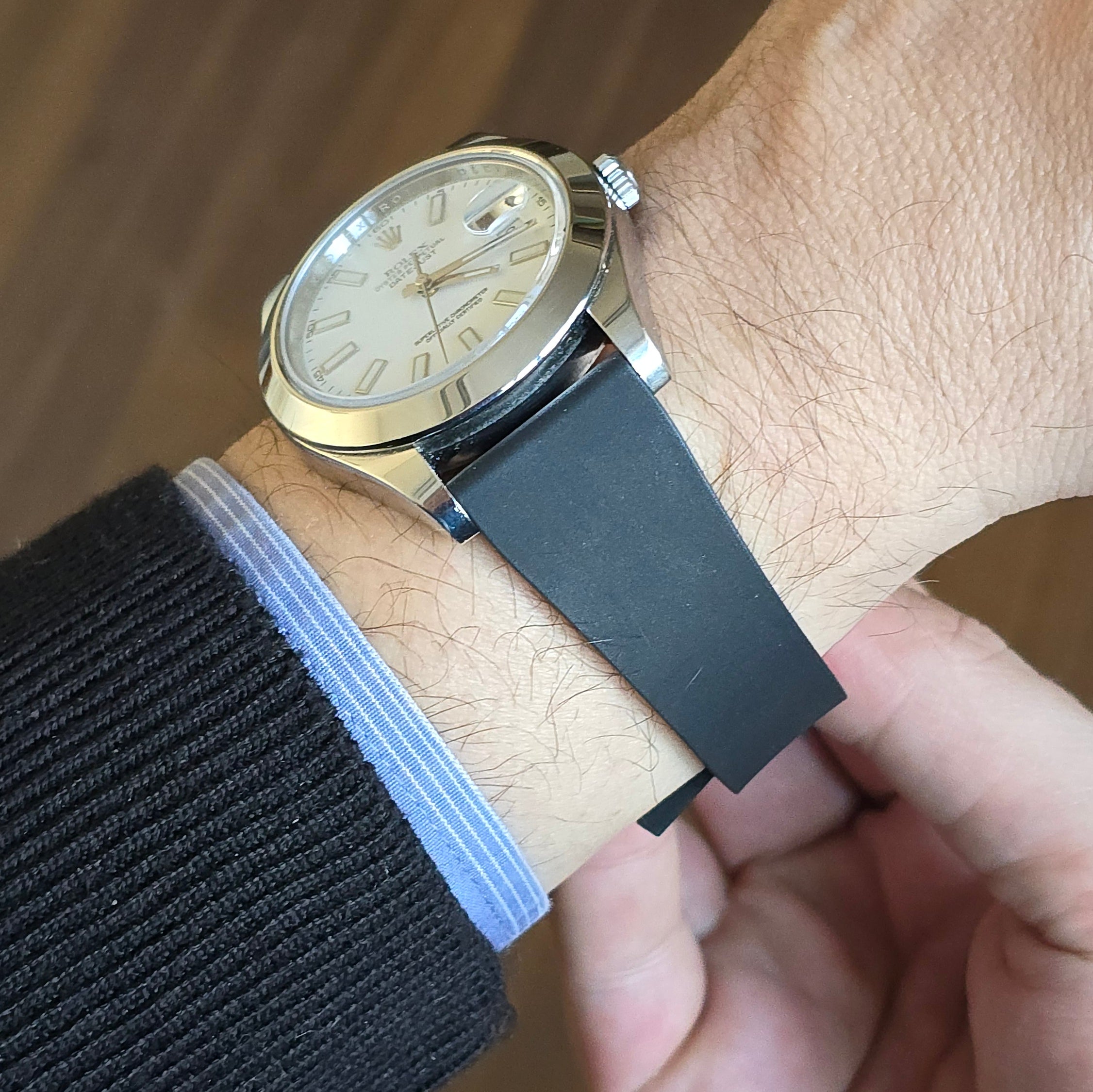 CTS Rubber Strap - Black