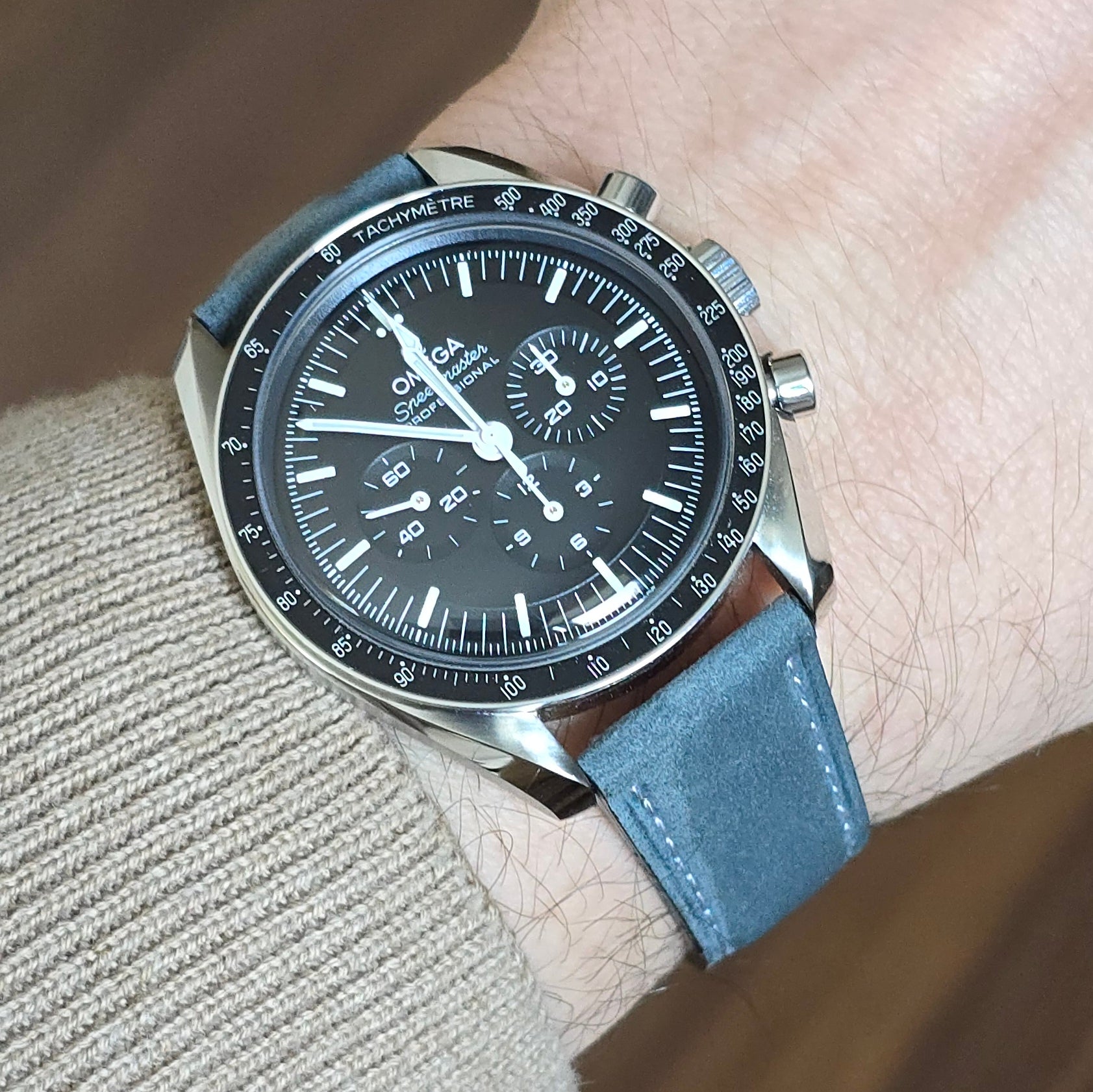 Nubuck Leather Strap