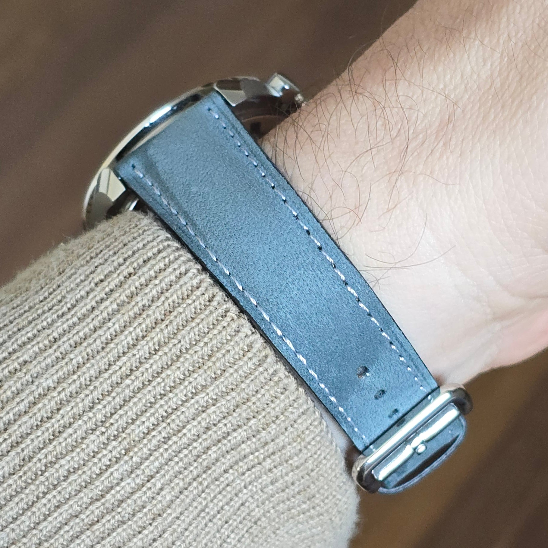 Nubuck Leather Strap