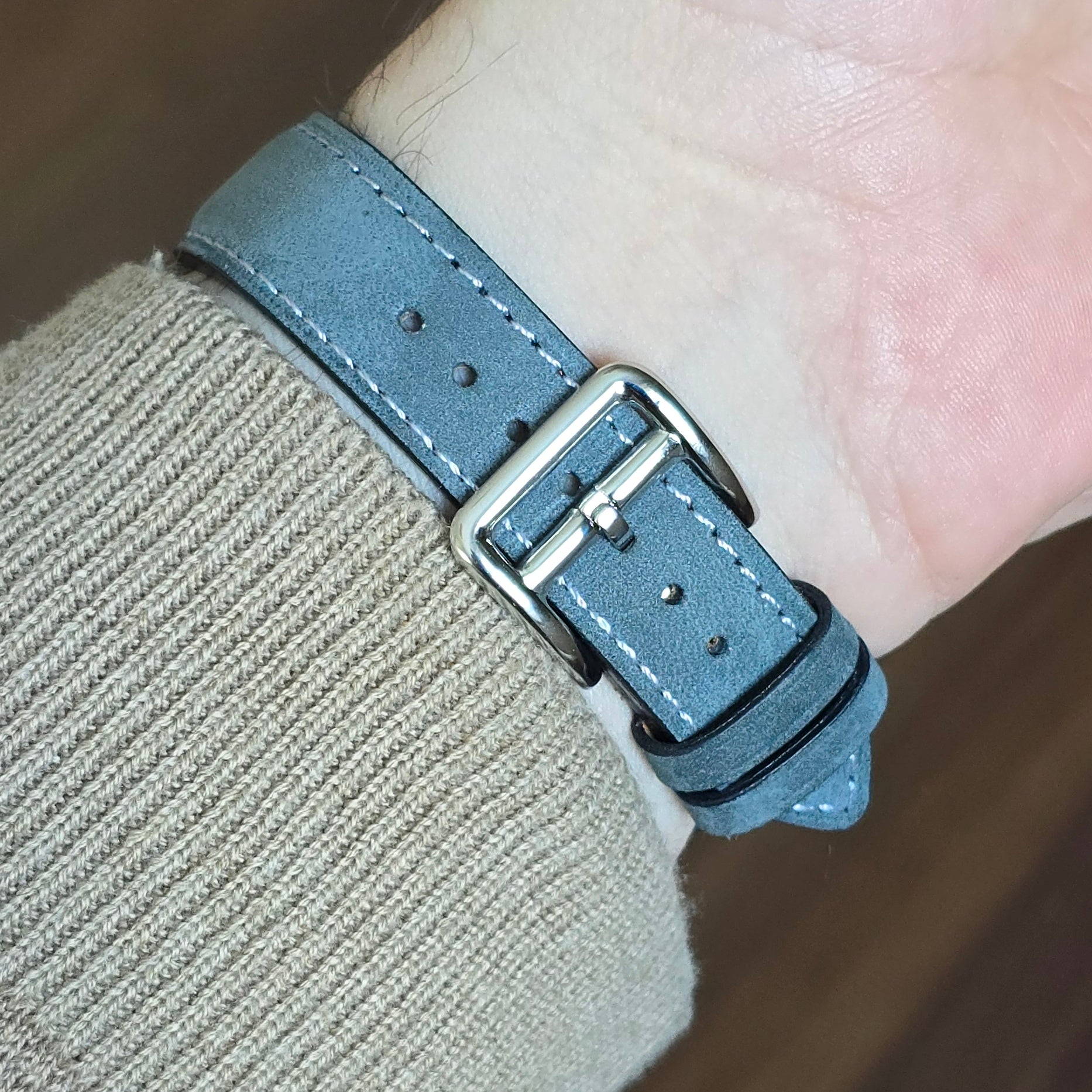 Nubuck Leather Strap