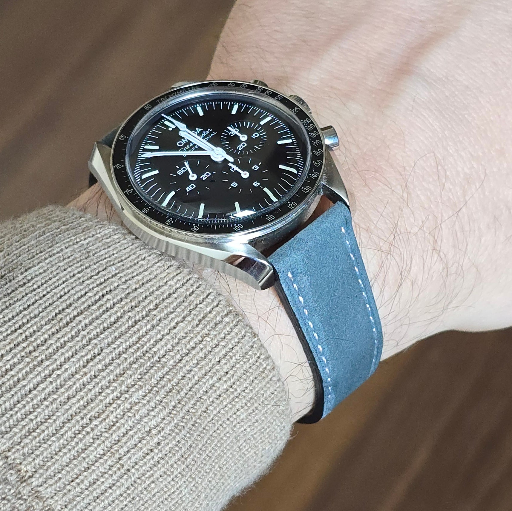 Nubuck Leather Strap
