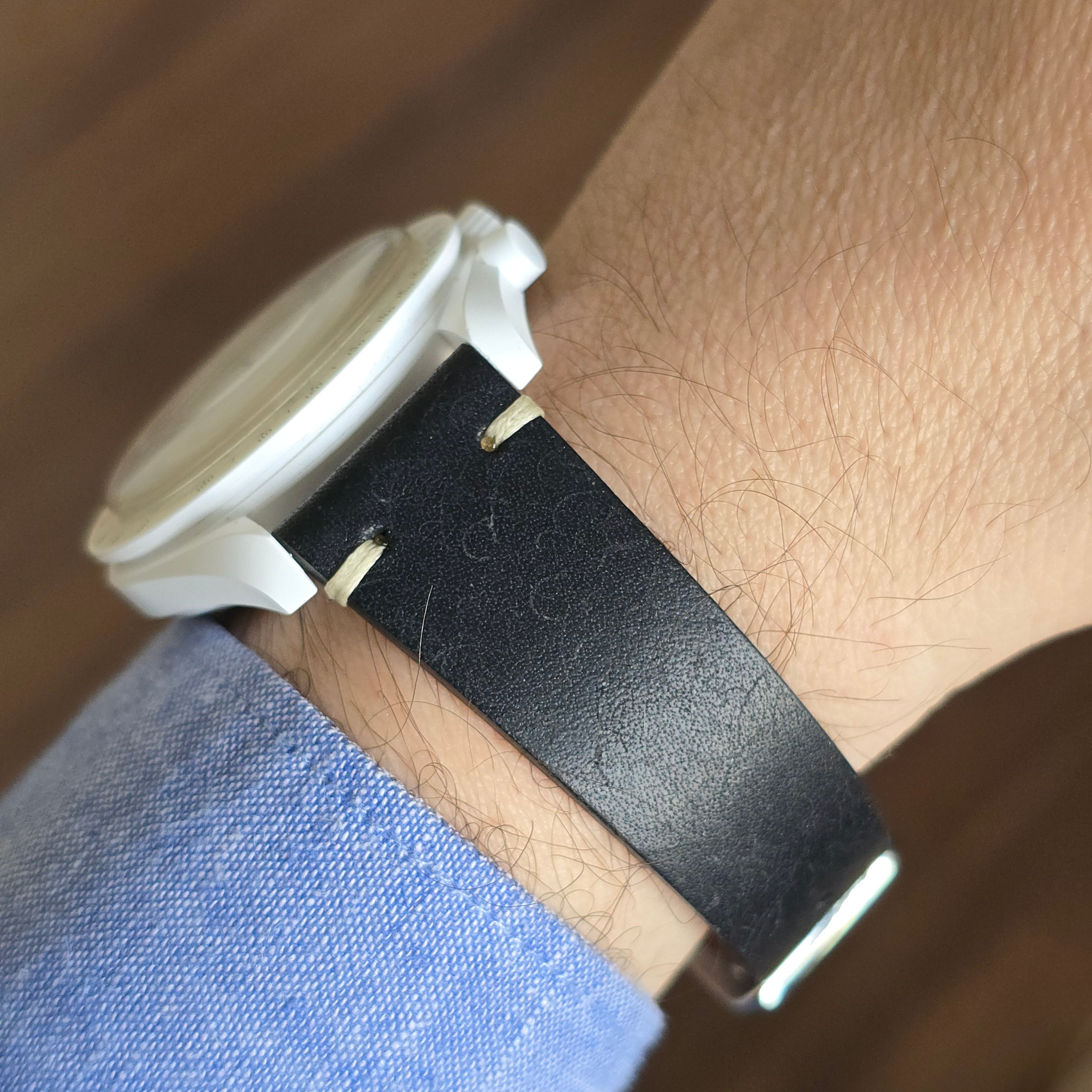 Vintage Style Leather Strap