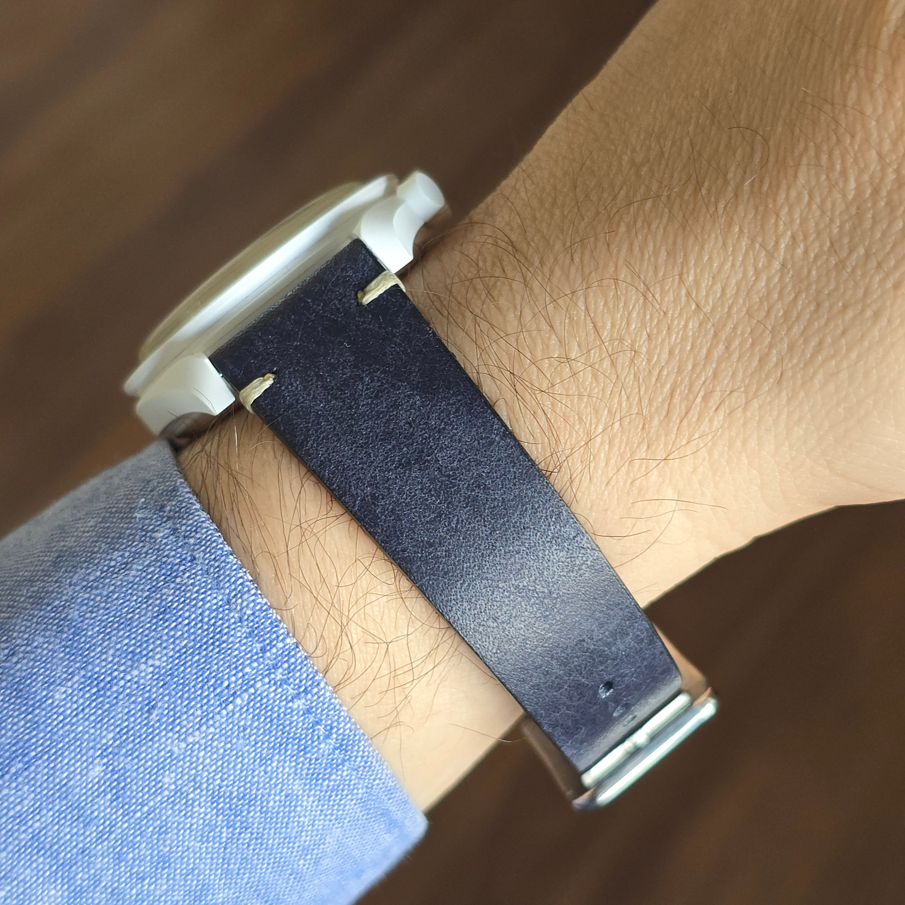 Vintage Style Leather Strap