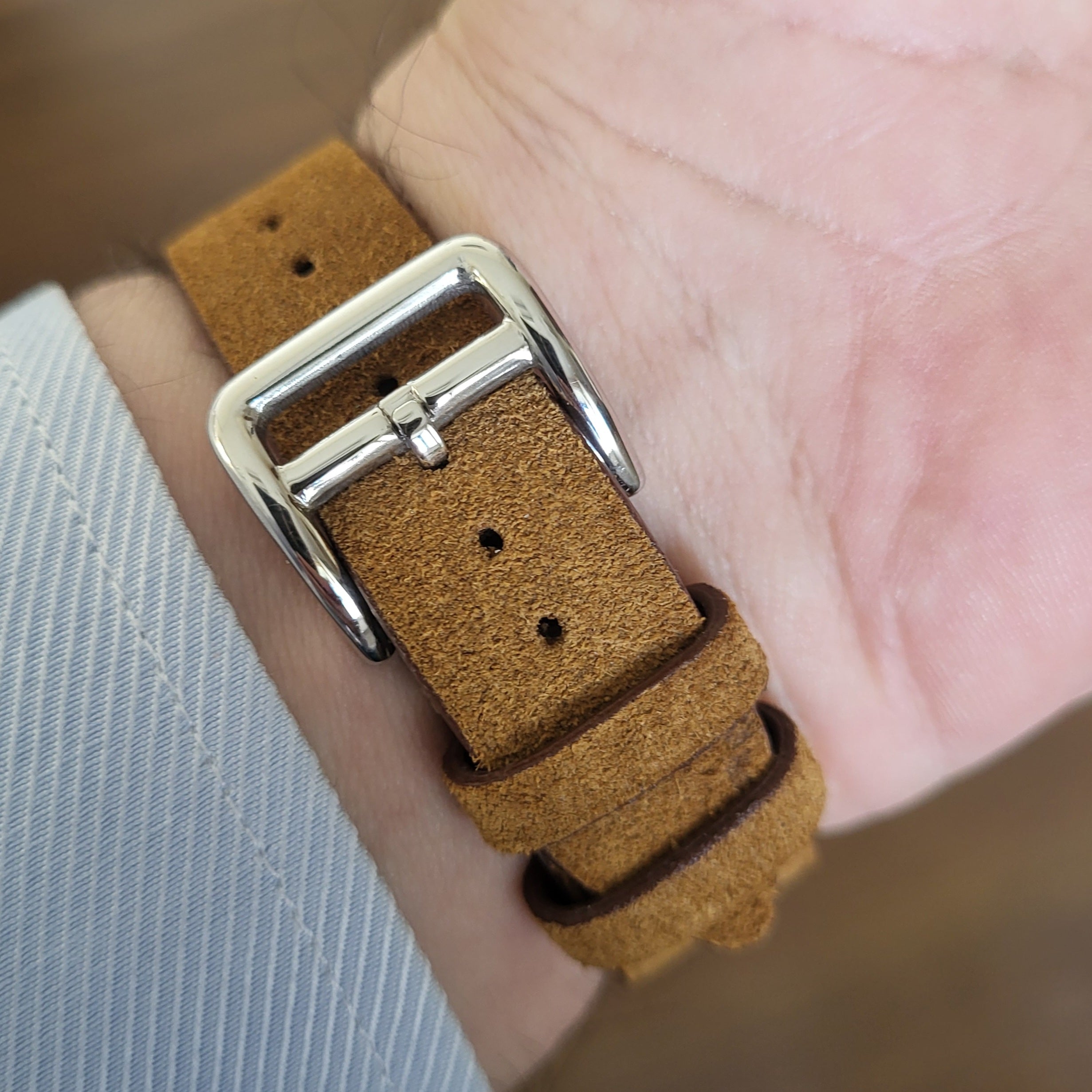Vintage Style Leather Strap