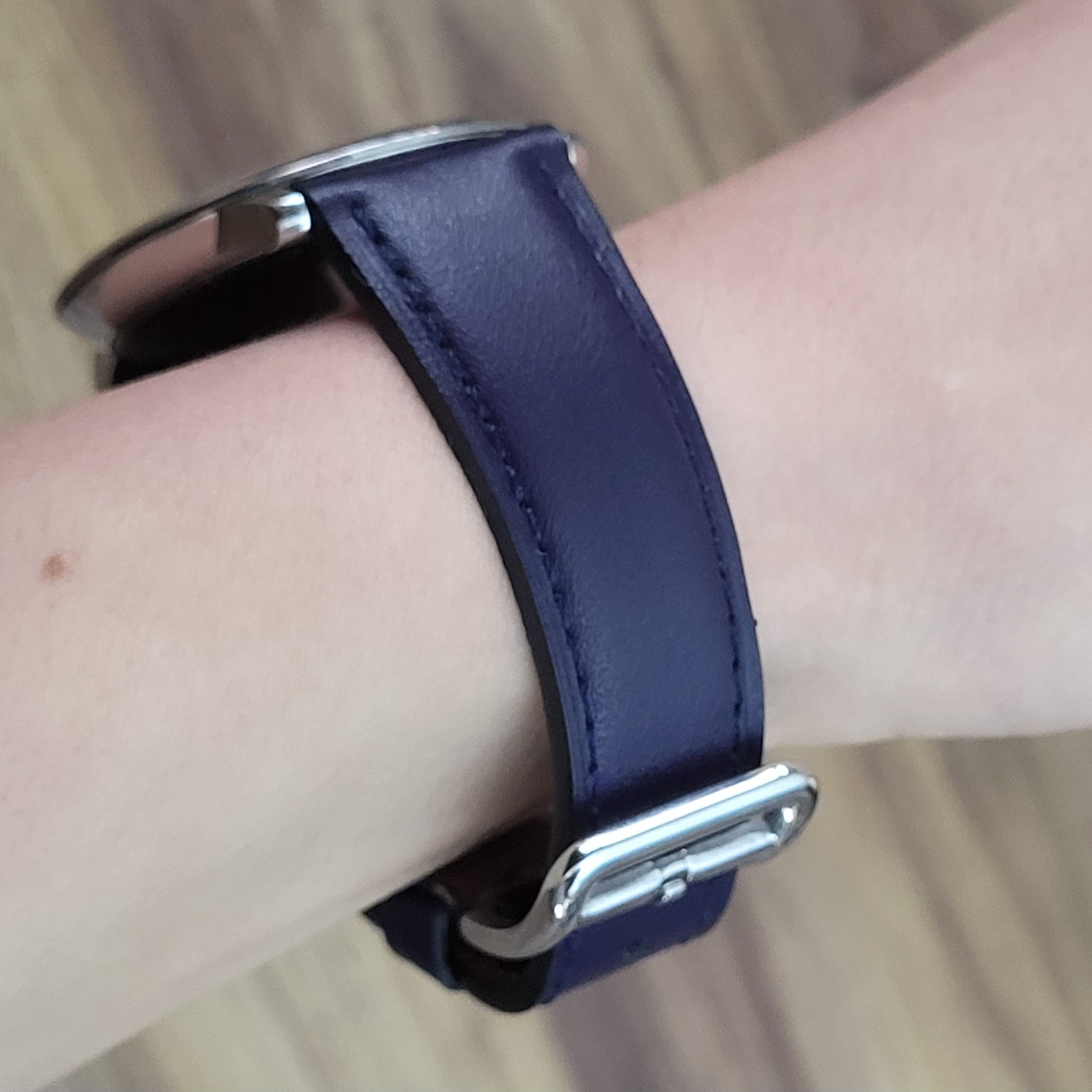 Napa Leather Strap - D. Blue