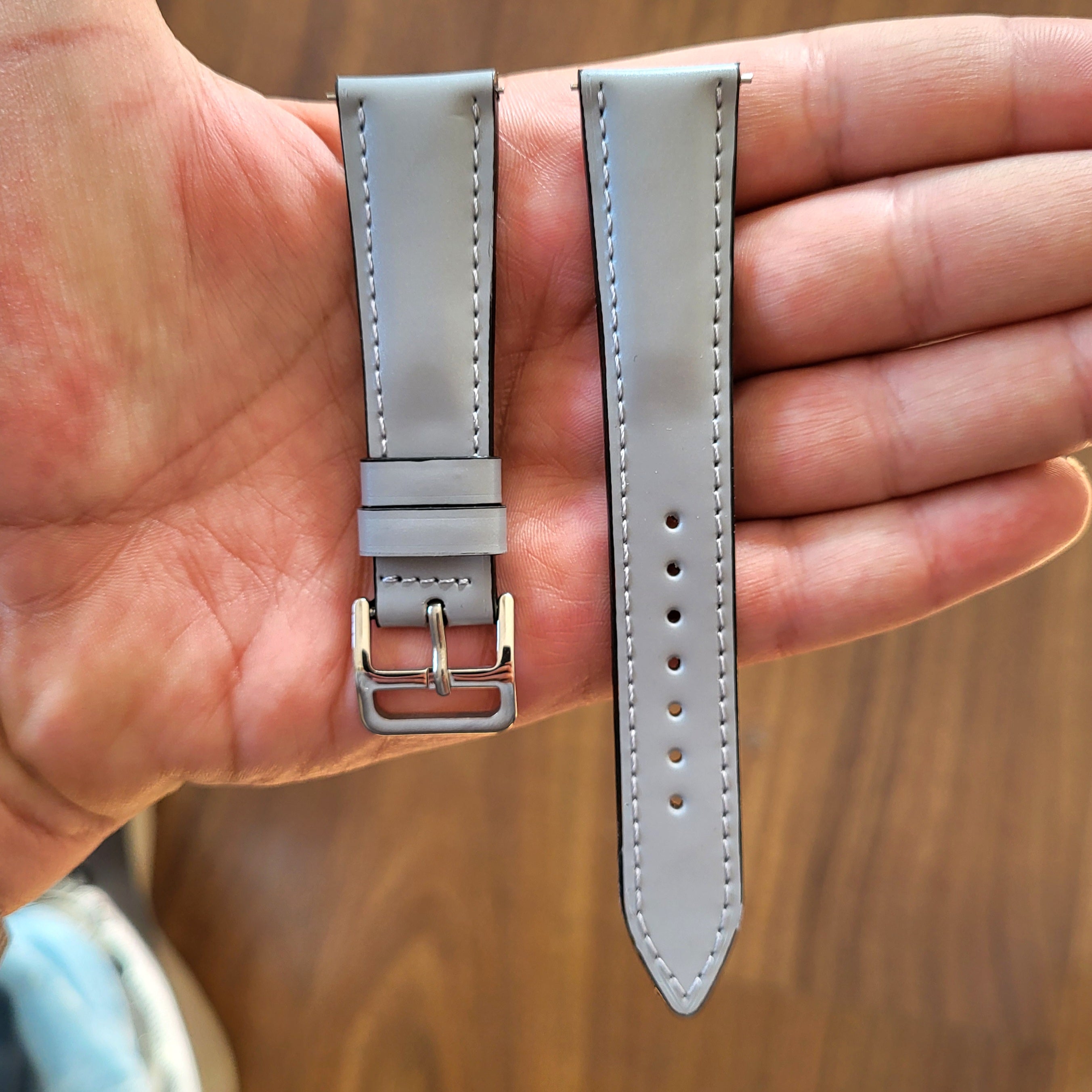 Napa Leather Strap - Beige