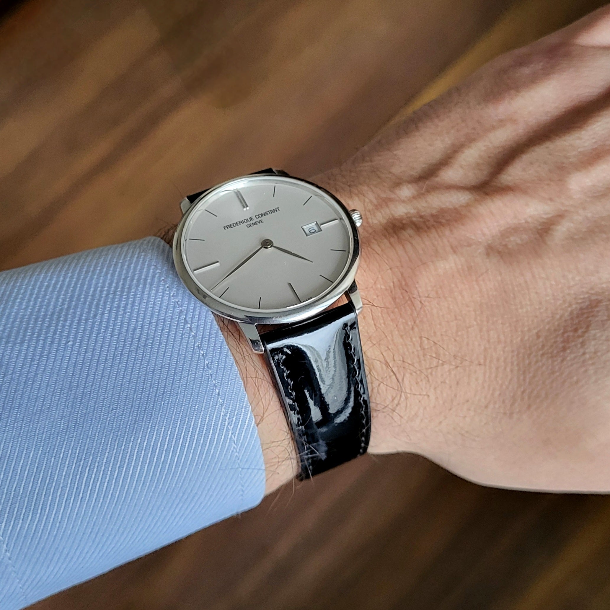 Patent Leather Strap - Black