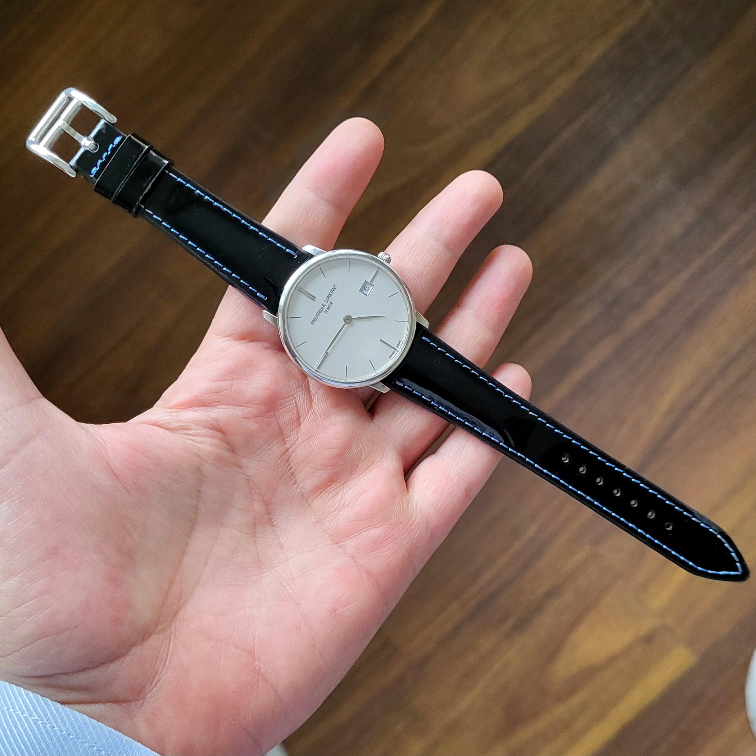 Patent Leather Strap - Black