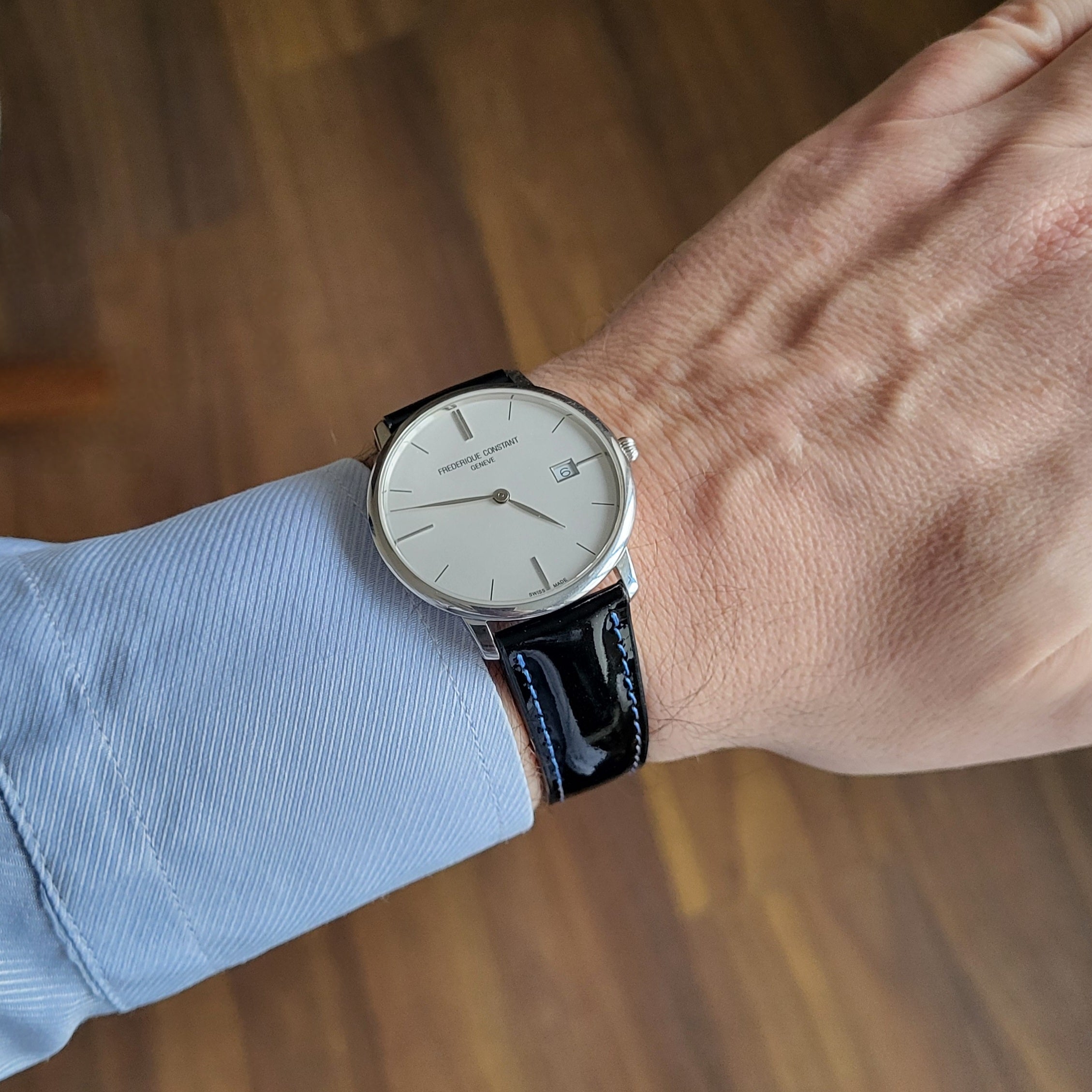 Patent Leather Strap - Black