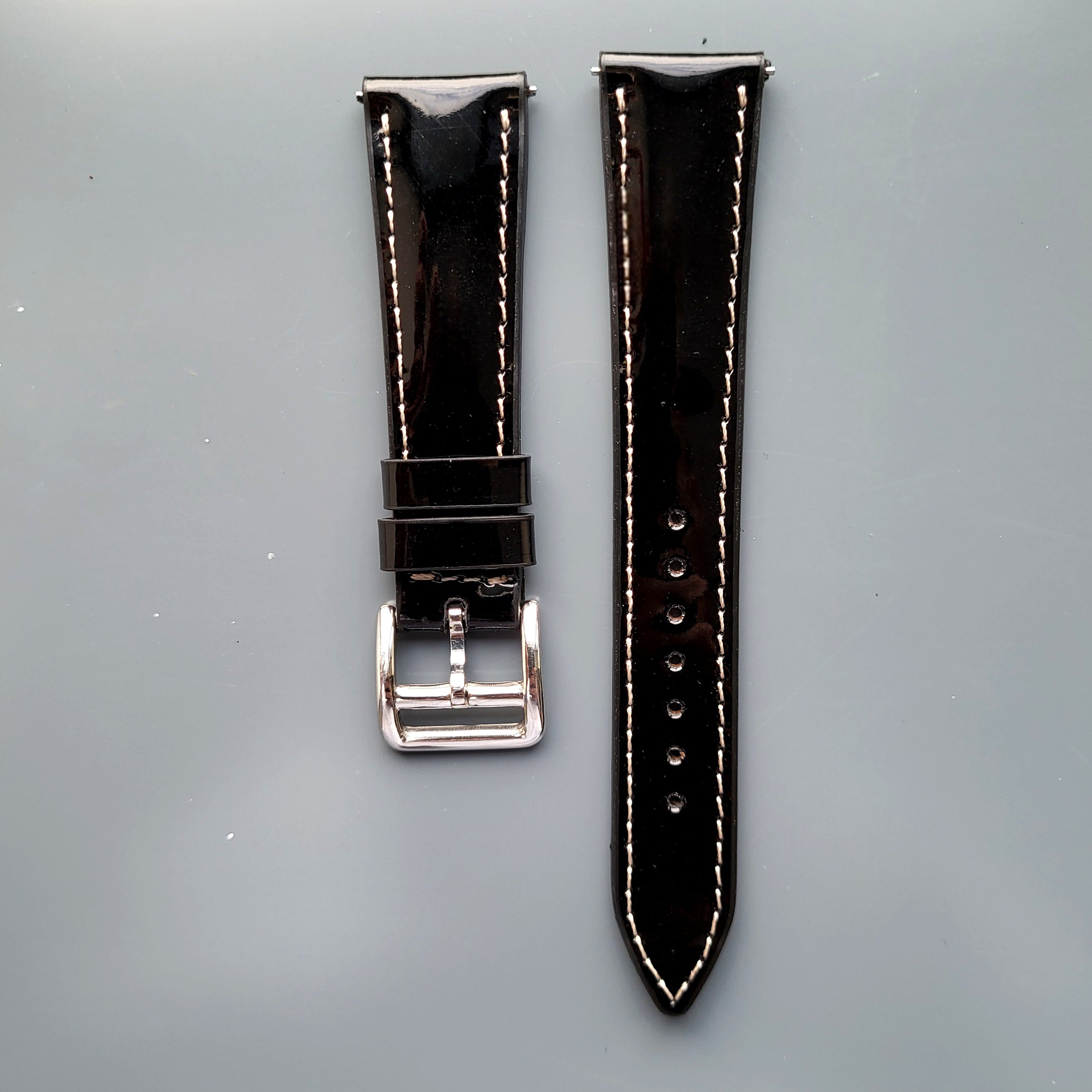 Patent Leather Strap - Black