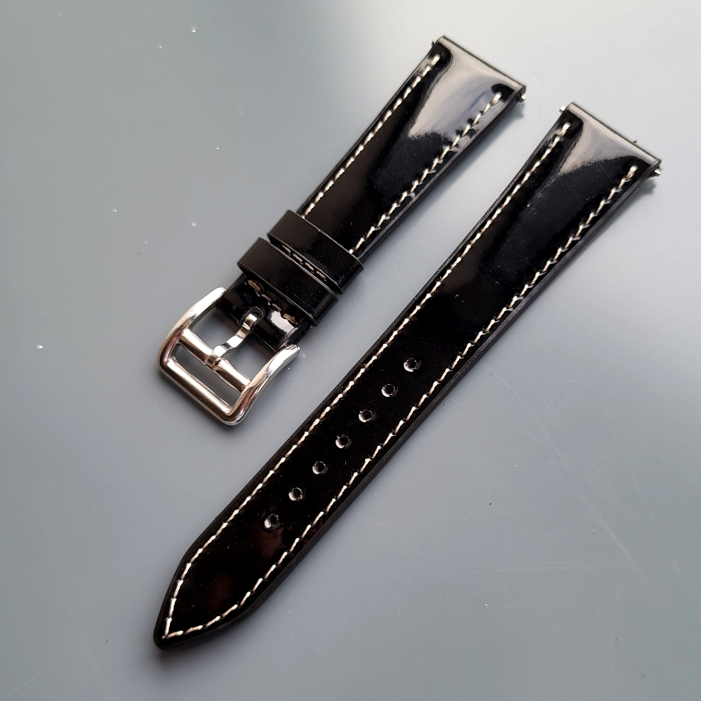 Patent Leather Strap - Black
