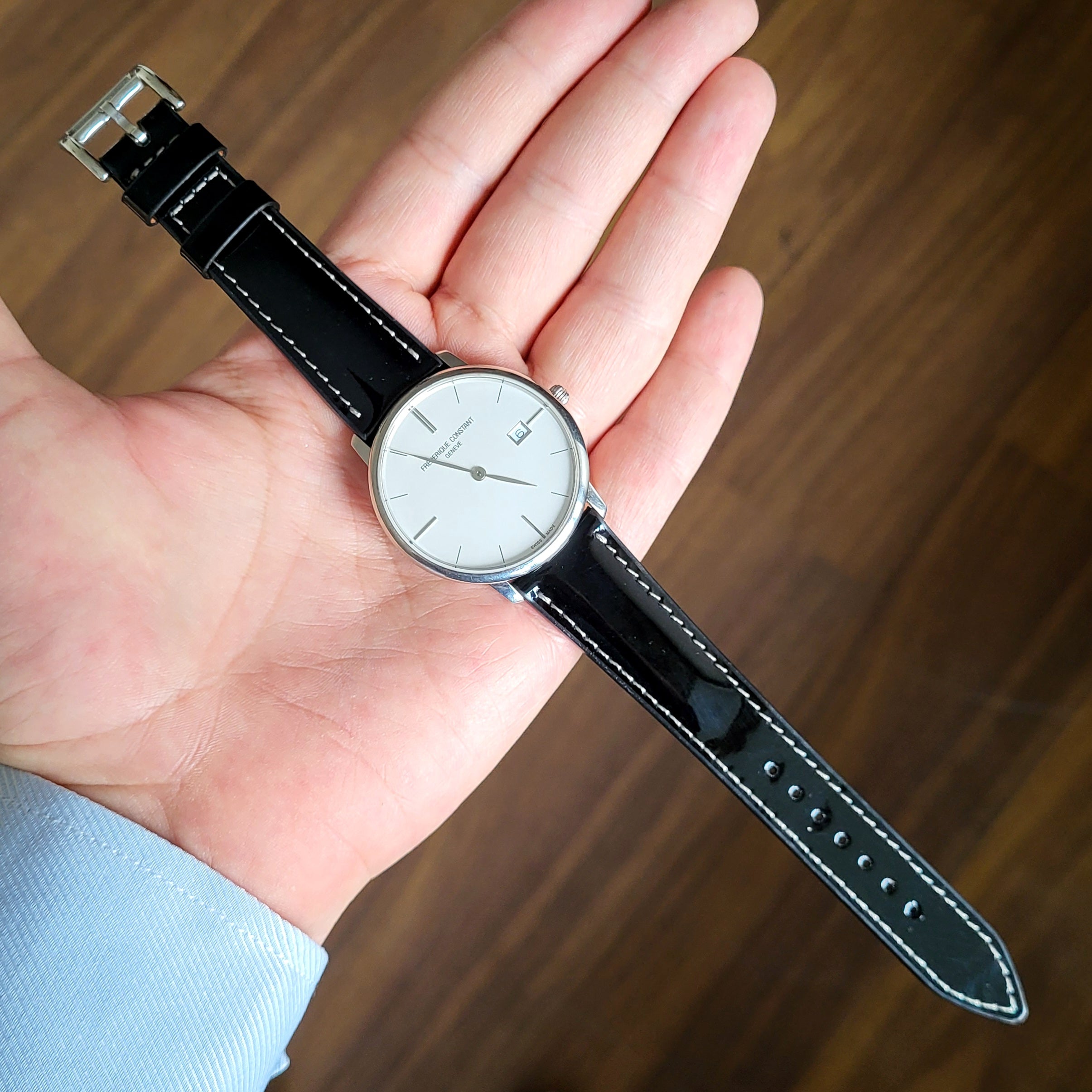 Patent Leather Strap - Black