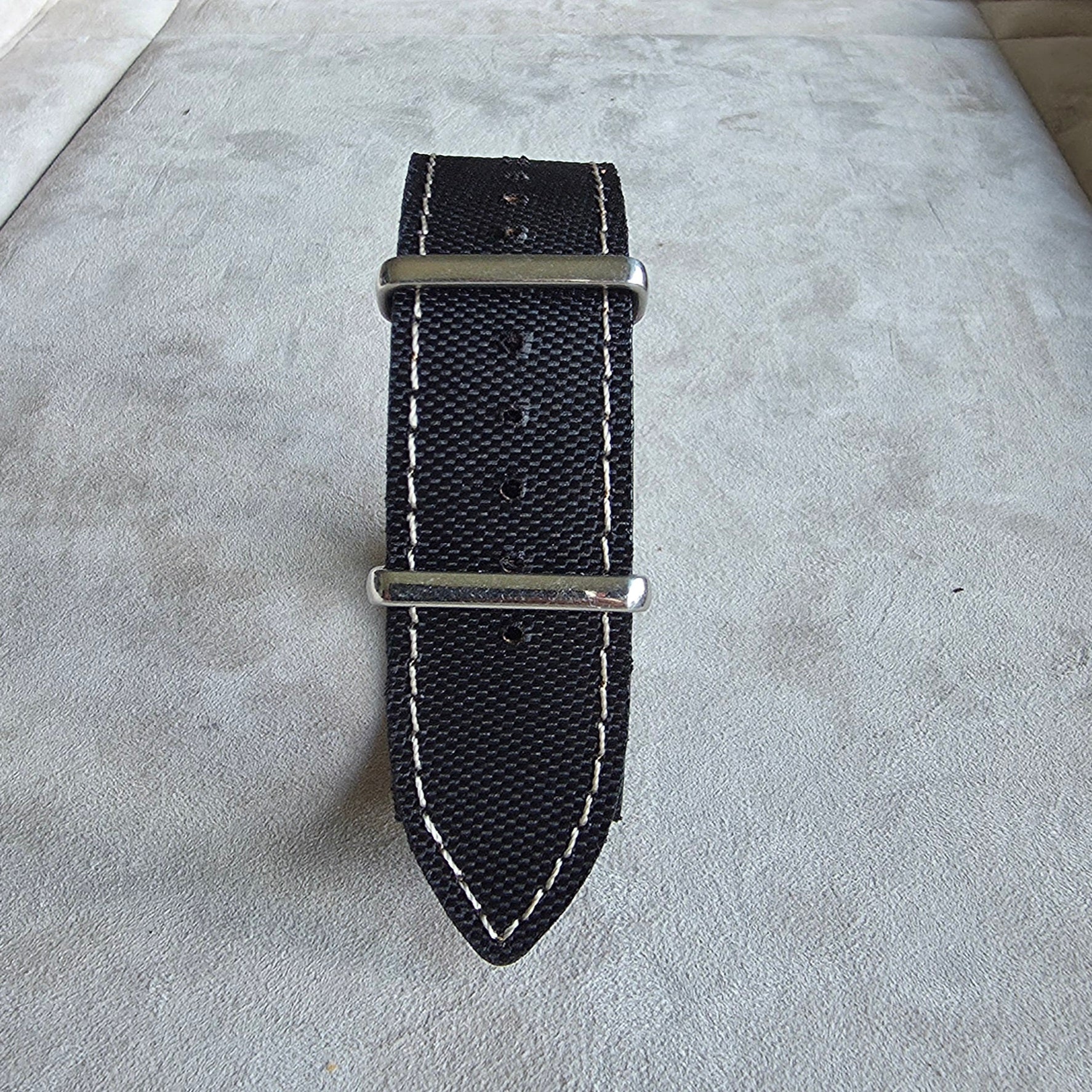 Nato Textile Watch Strap / Black