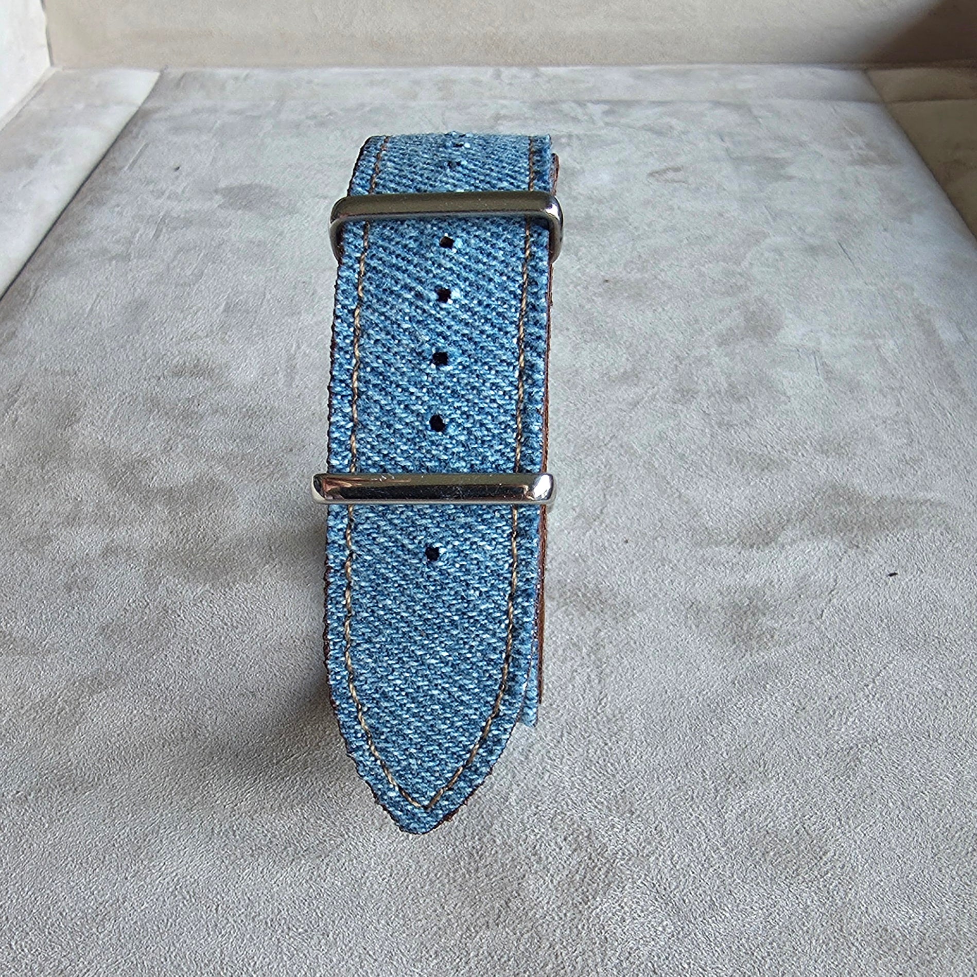 Nato Denim Watch Strap / Blue