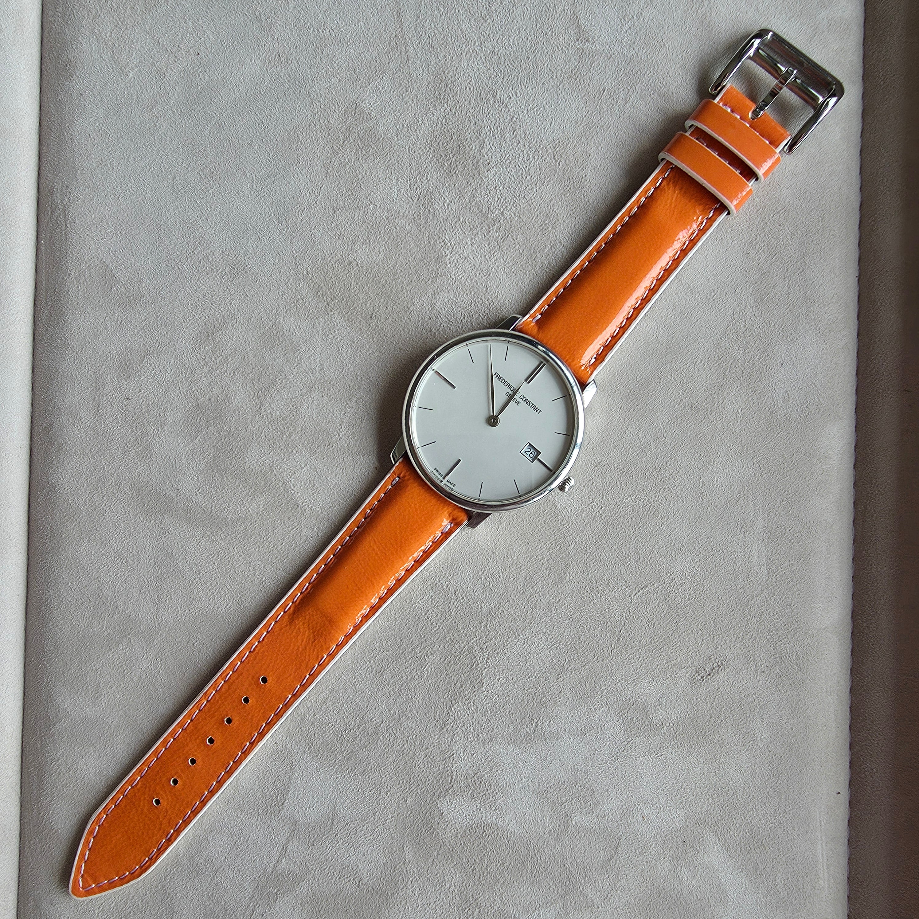 Sunshine Leather Strap / Orange