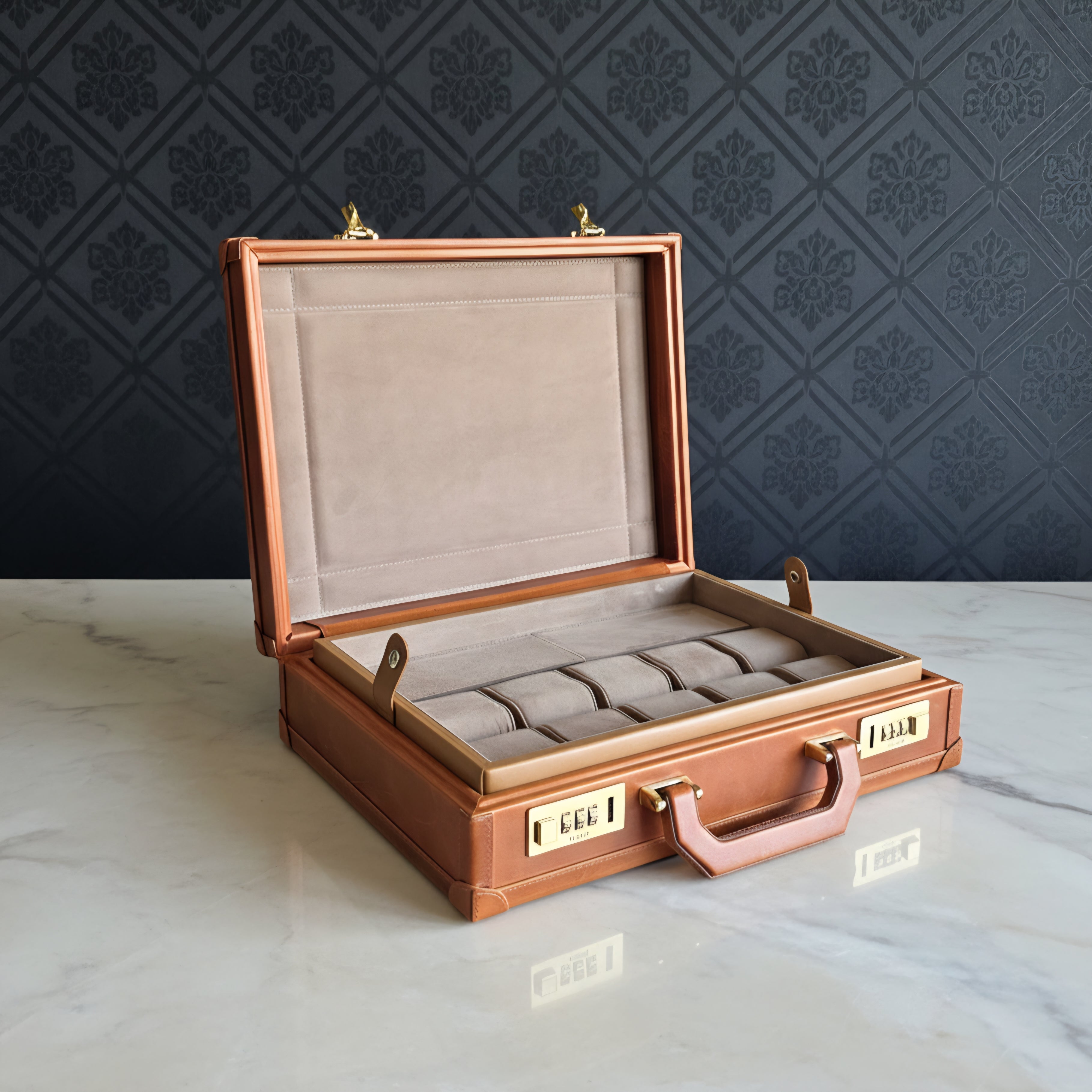 Bond Watch Case for 10  / Tan - Brown