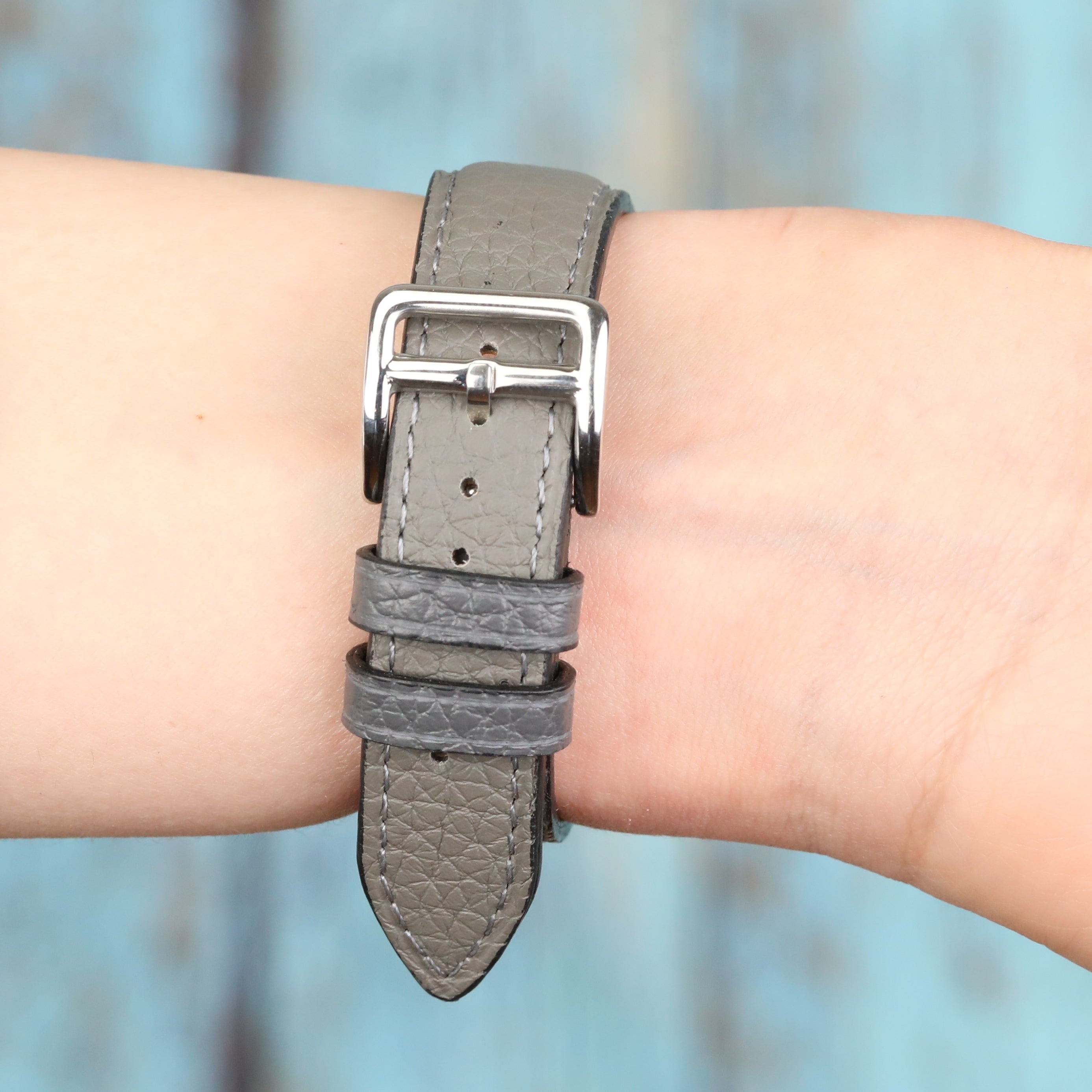 Embossed Leather Strap